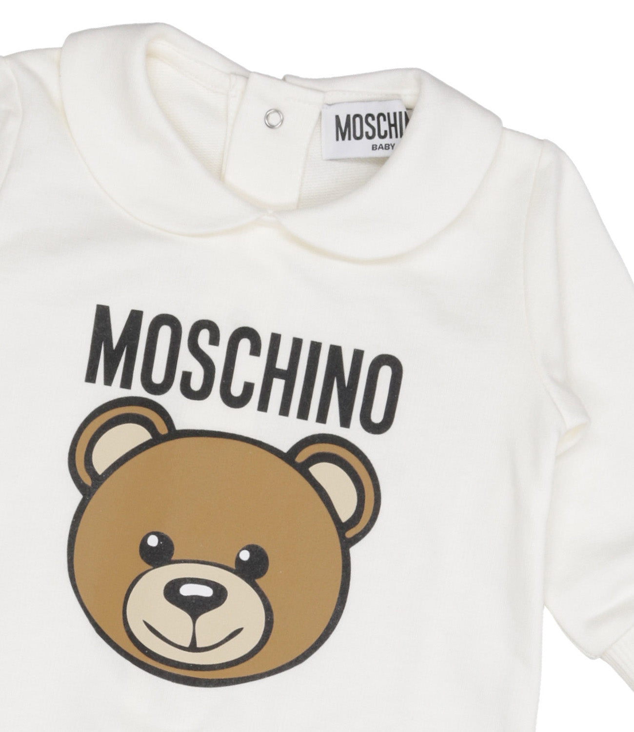 Moschino Baby | White Sleepsuit