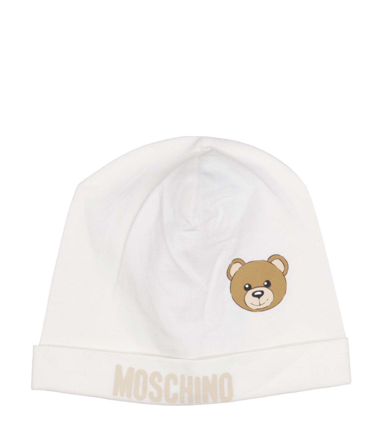 Moschino Baby | White and Beige Hat