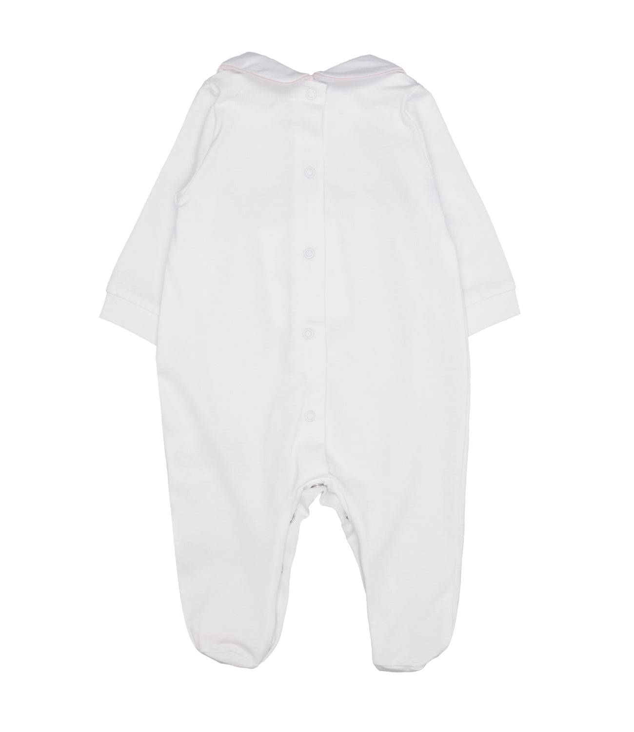 Nanan | Pink and White Sleepsuit