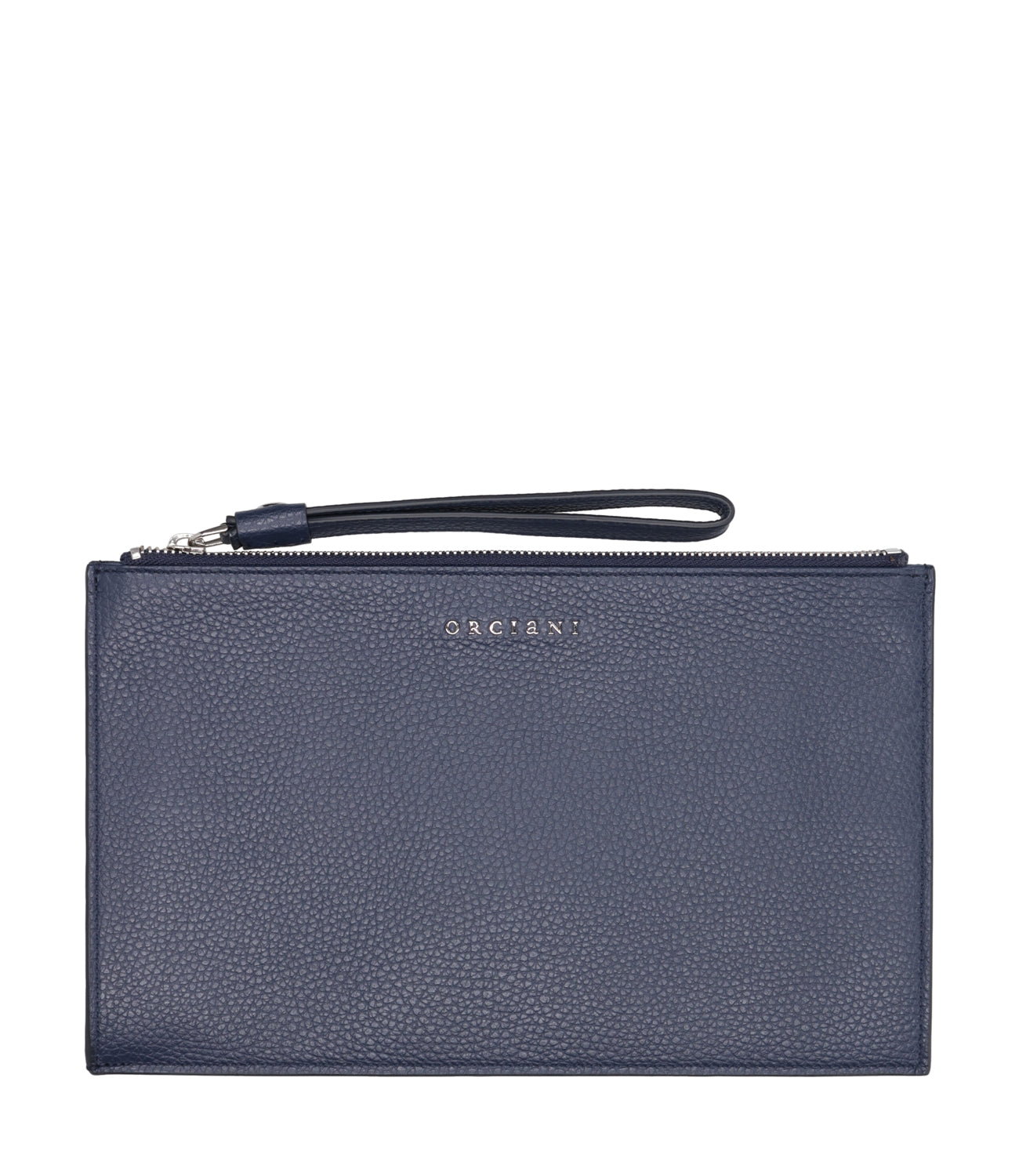 Orciani | Navy Blue Clutch Bag