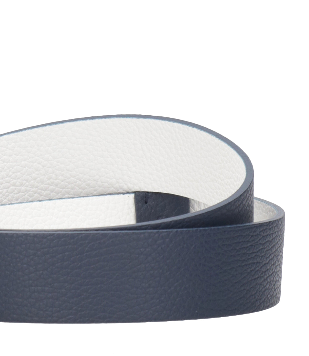 Orciani | Navy Blue and White Belt