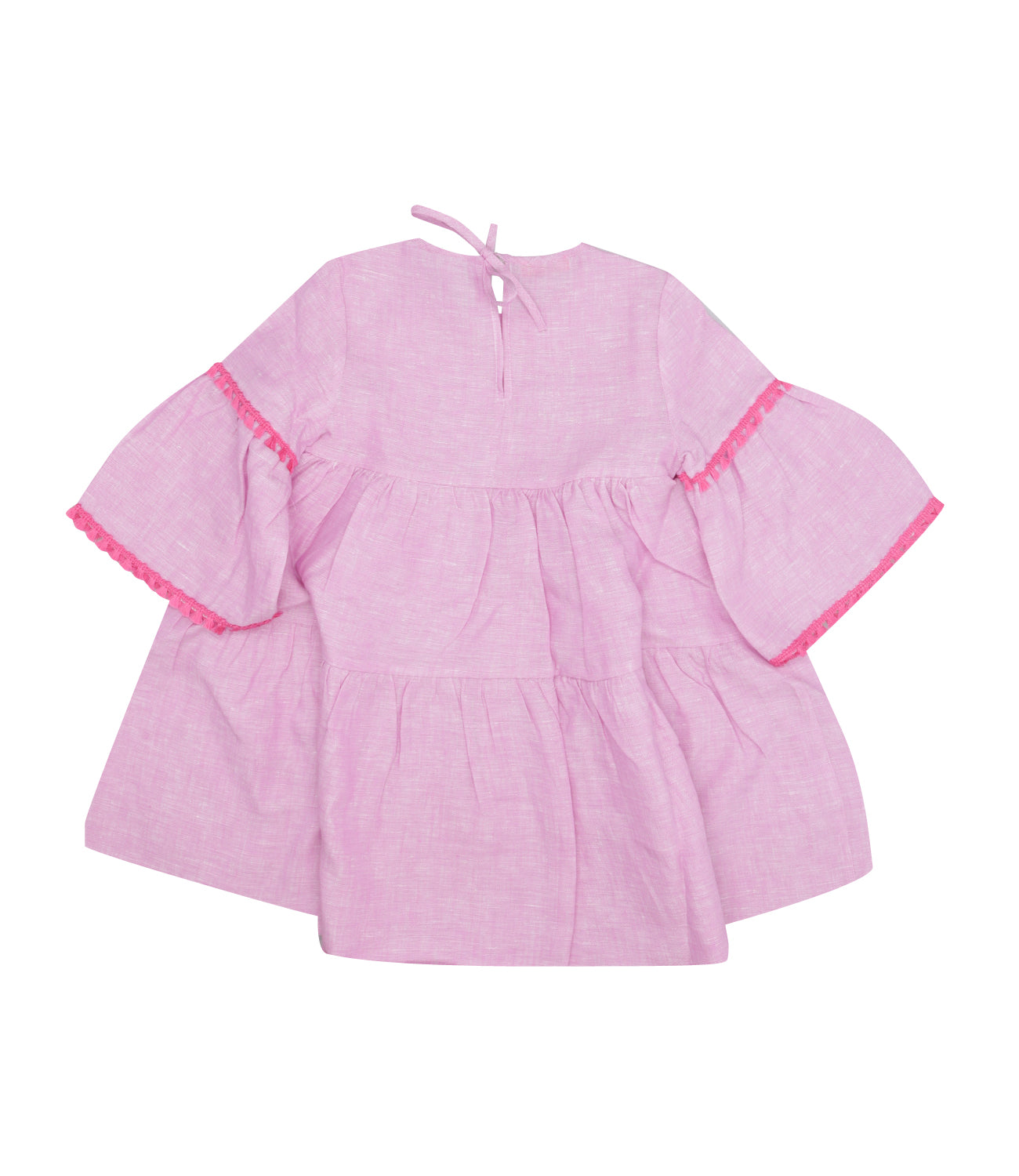 Red Fish Kids Beachwear | Pink Flora Dress