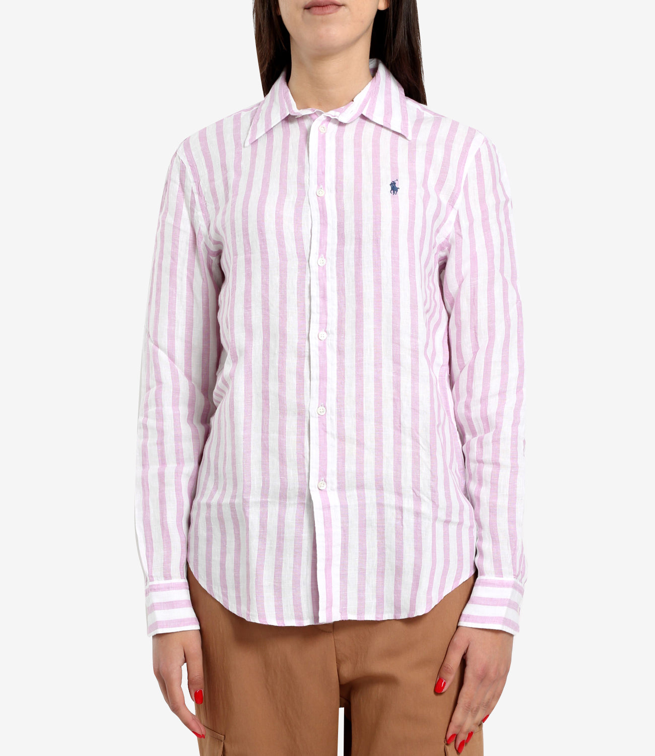 Polo Ralph Lauren | Lilac and White Shirt