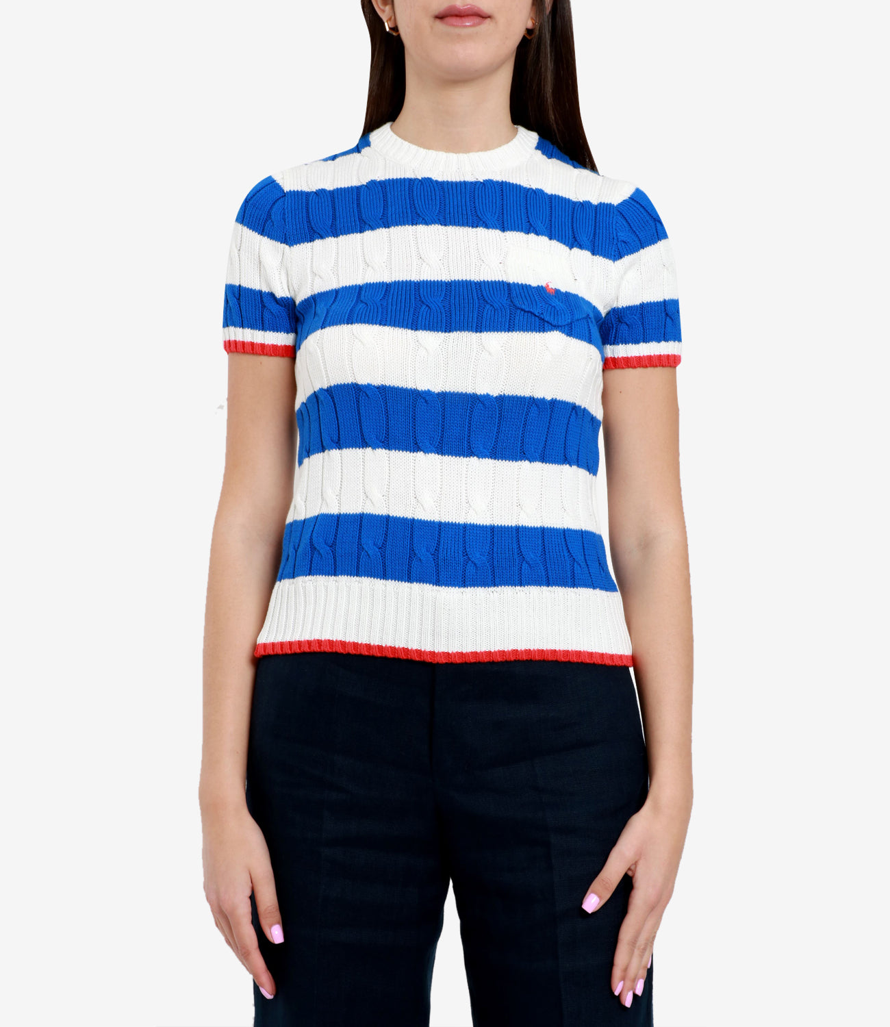 Polo Ralph Lauren | Blue and White Sweater