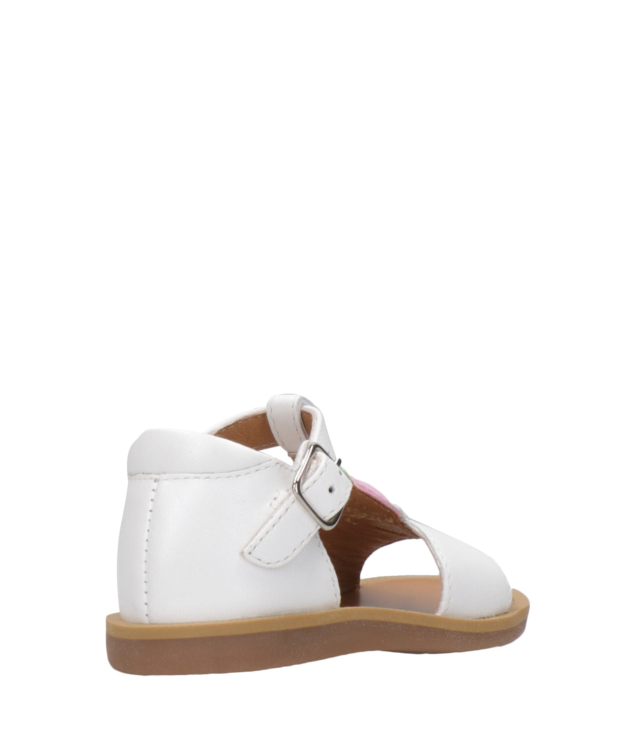 Pom D'Api | Sandal Poppy Ice Cream White