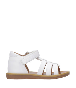 Pom D'Api | White Poppy Strapp Sandal