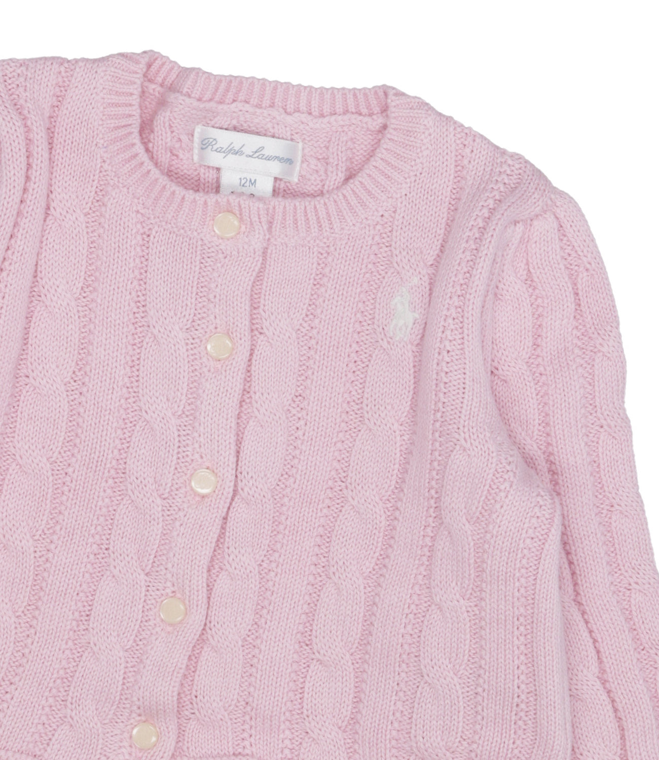 Ralph Lauren Childrenswear | Pink Cardigan