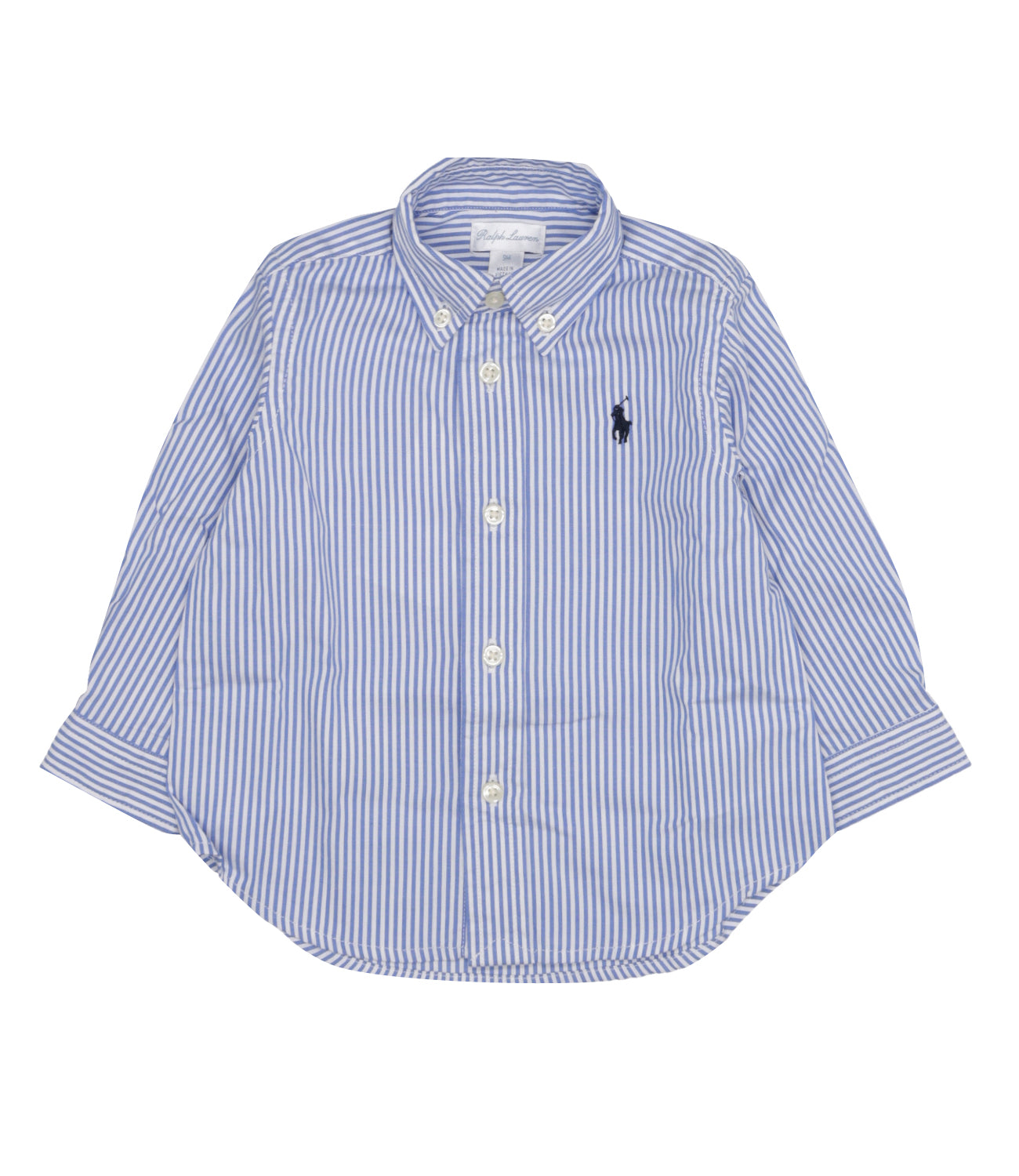 Ralph Lauren Childrenswear | Light Blue and White Shirt