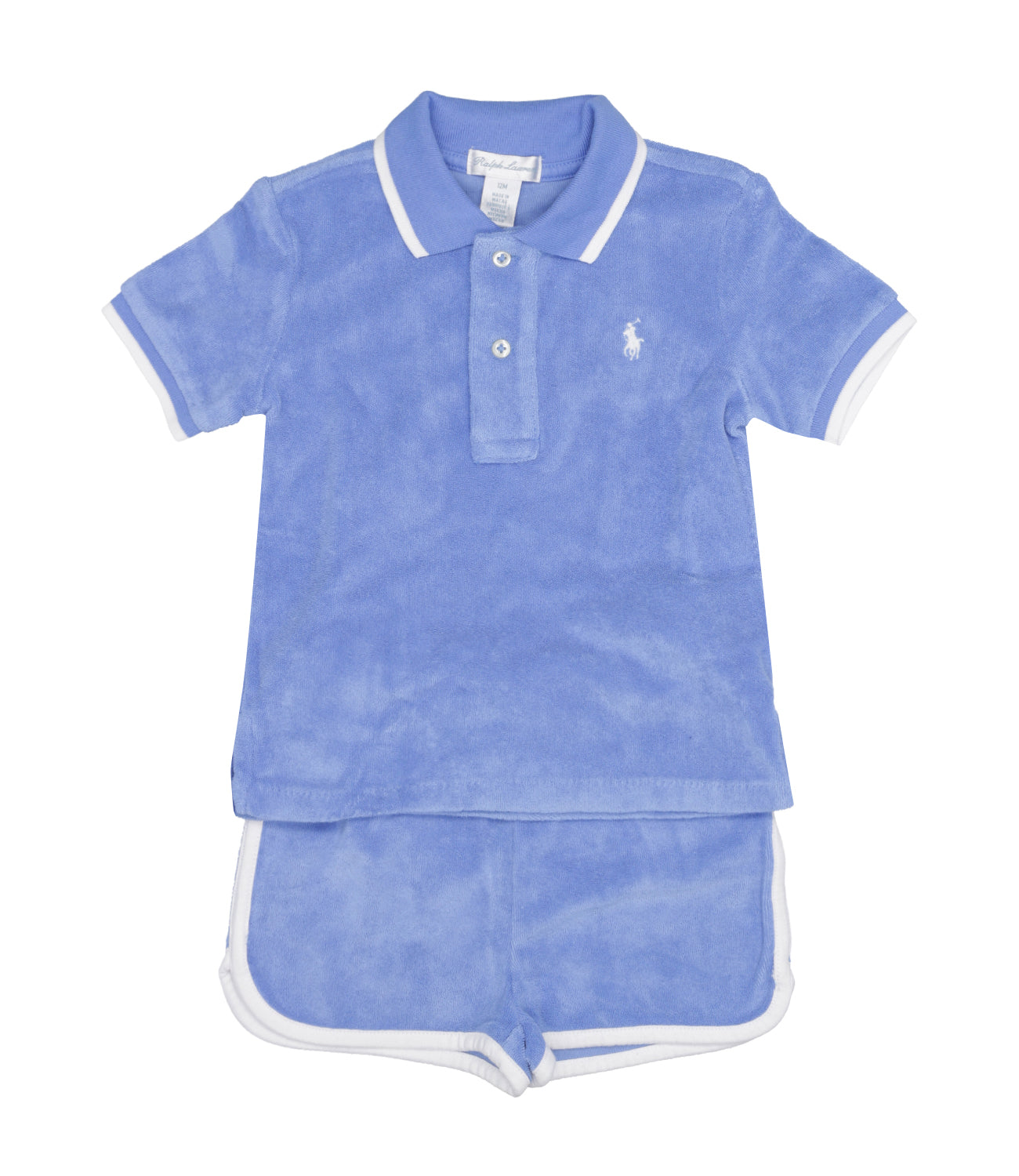 Ralph Lauren Childrenswear | Sweater and Bermuda Shorts Set Light Blue