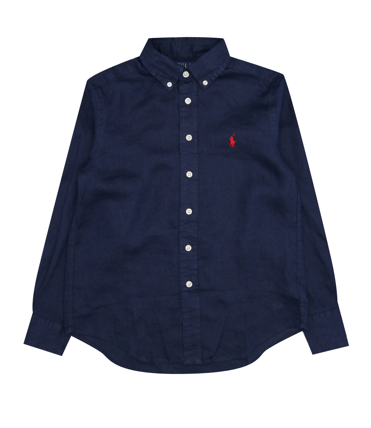 Ralph Lauren Childrenswear | Camicia Lino Blu Navy