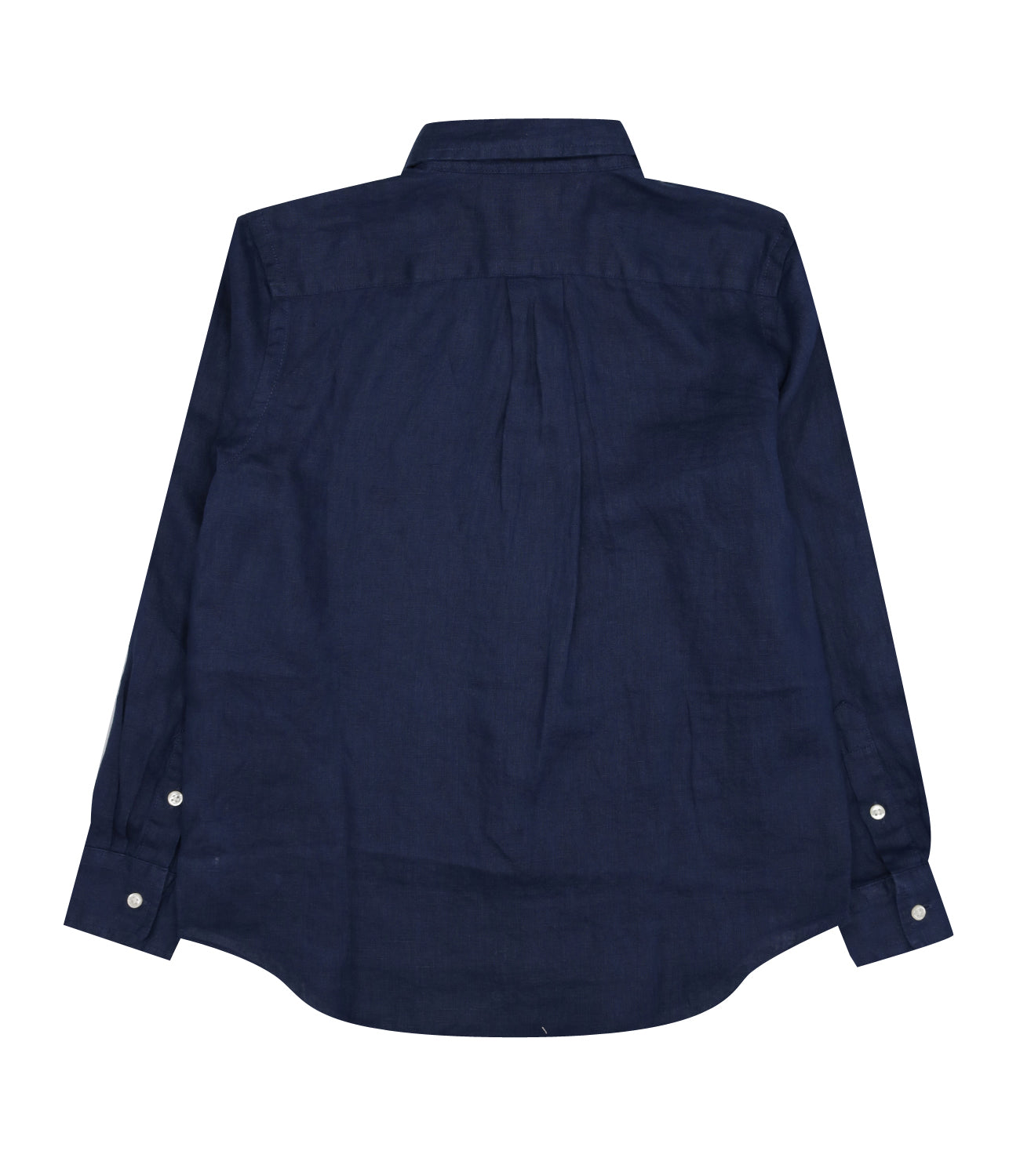 Ralph Lauren Childrenswear | Navy Blue Linen Shirt