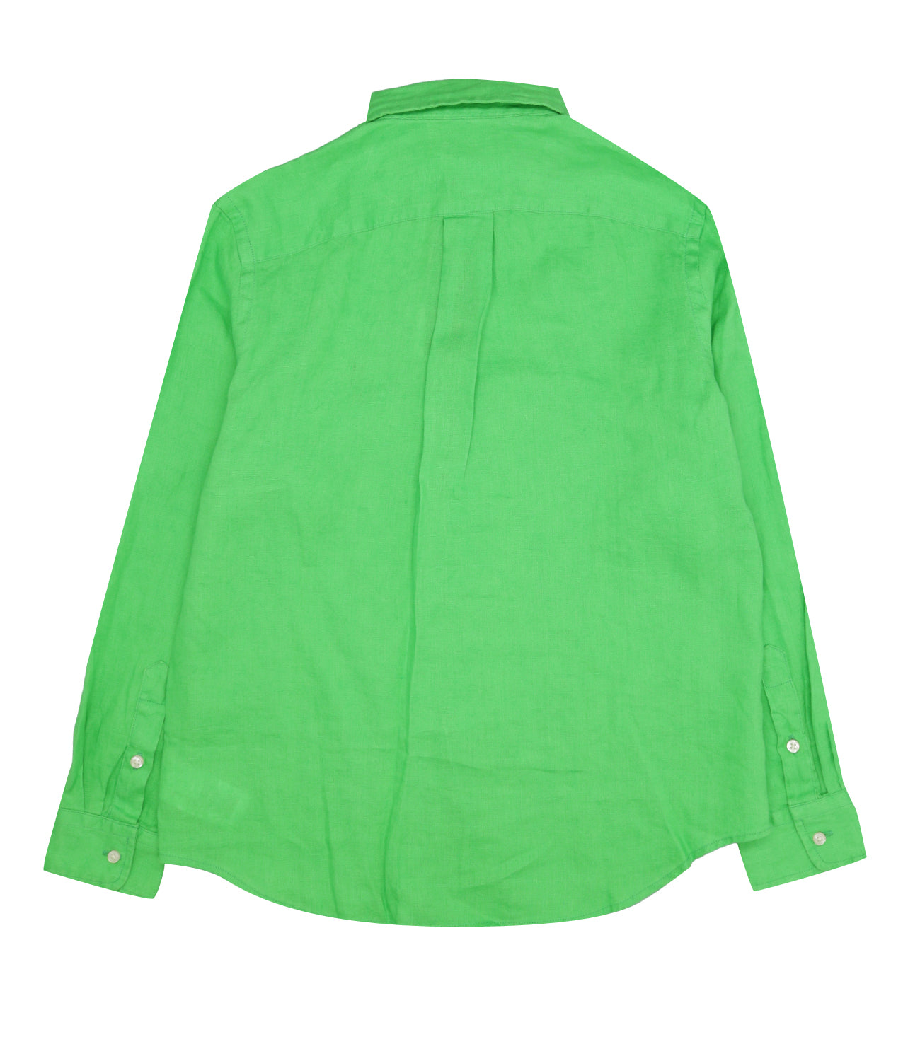 Ralph Lauren Childrenswear | Linen Shirt Green