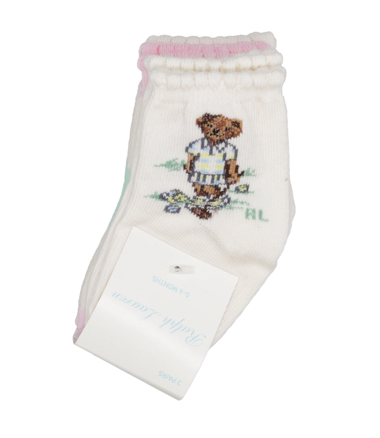 Ralph Lauren Childrenswear | Pink and White Socks