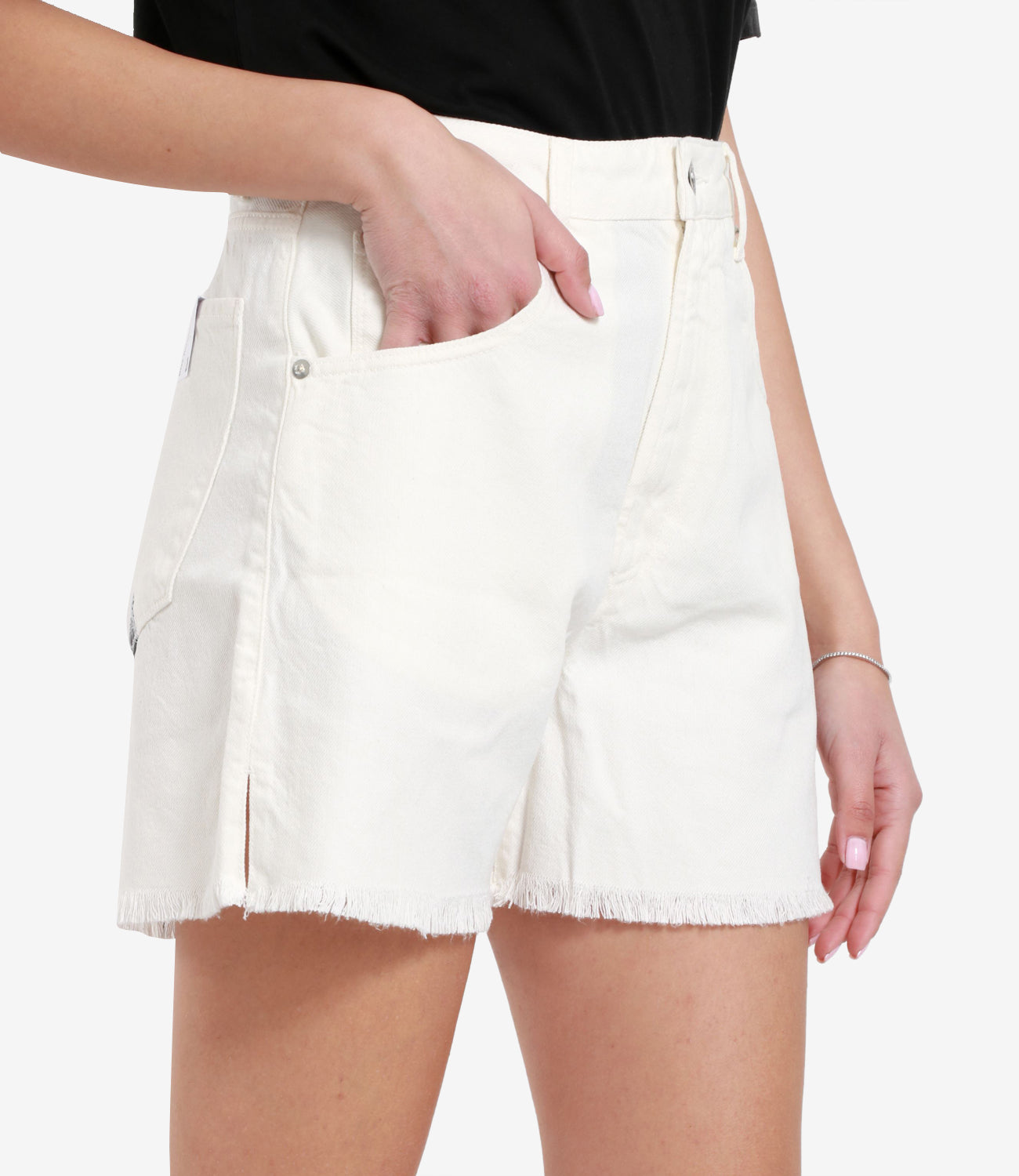 Roy Roger's | Shorts Girlfriend Bianco
