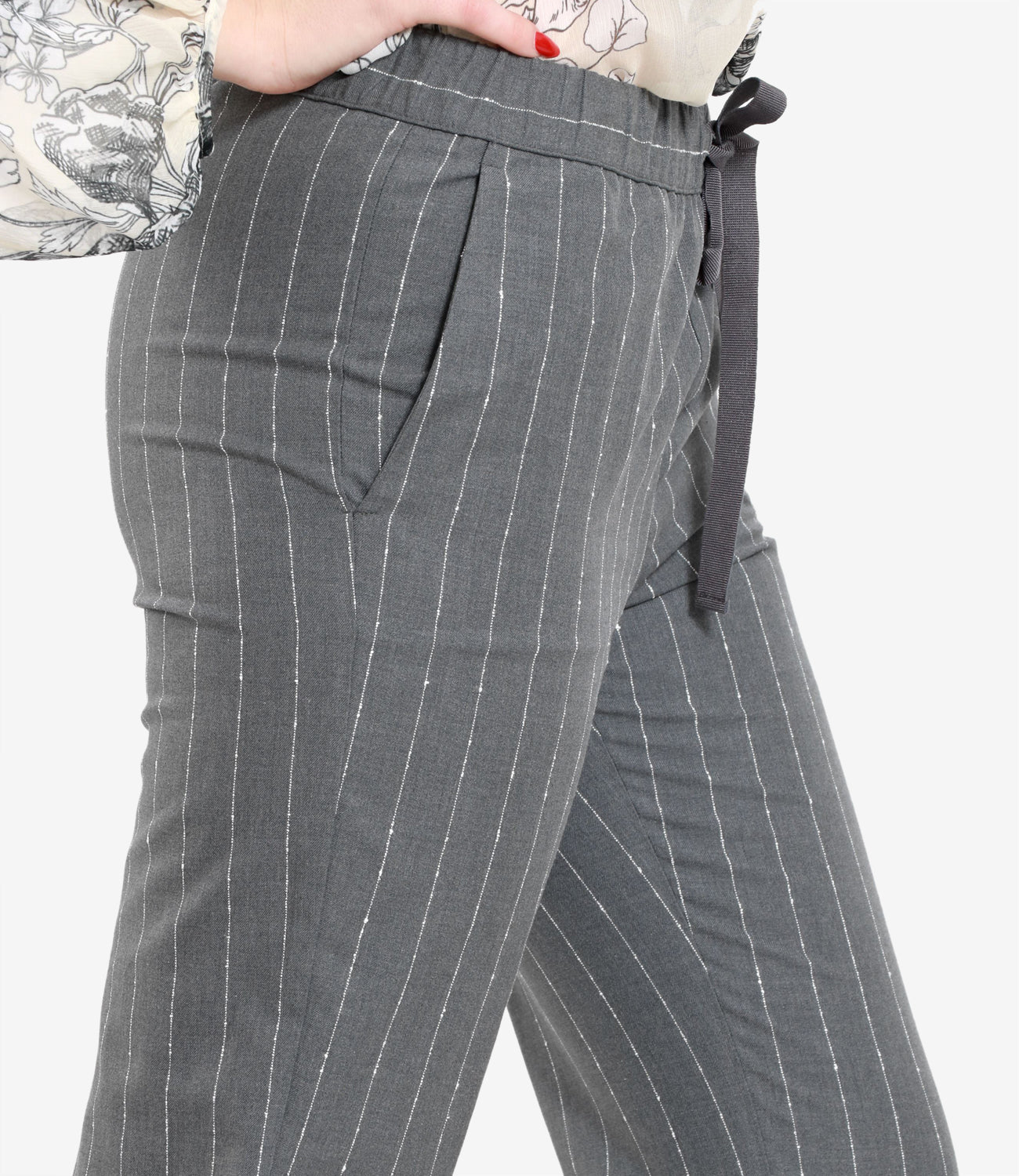 Semicouture | Pantalone Buddy Grigio
