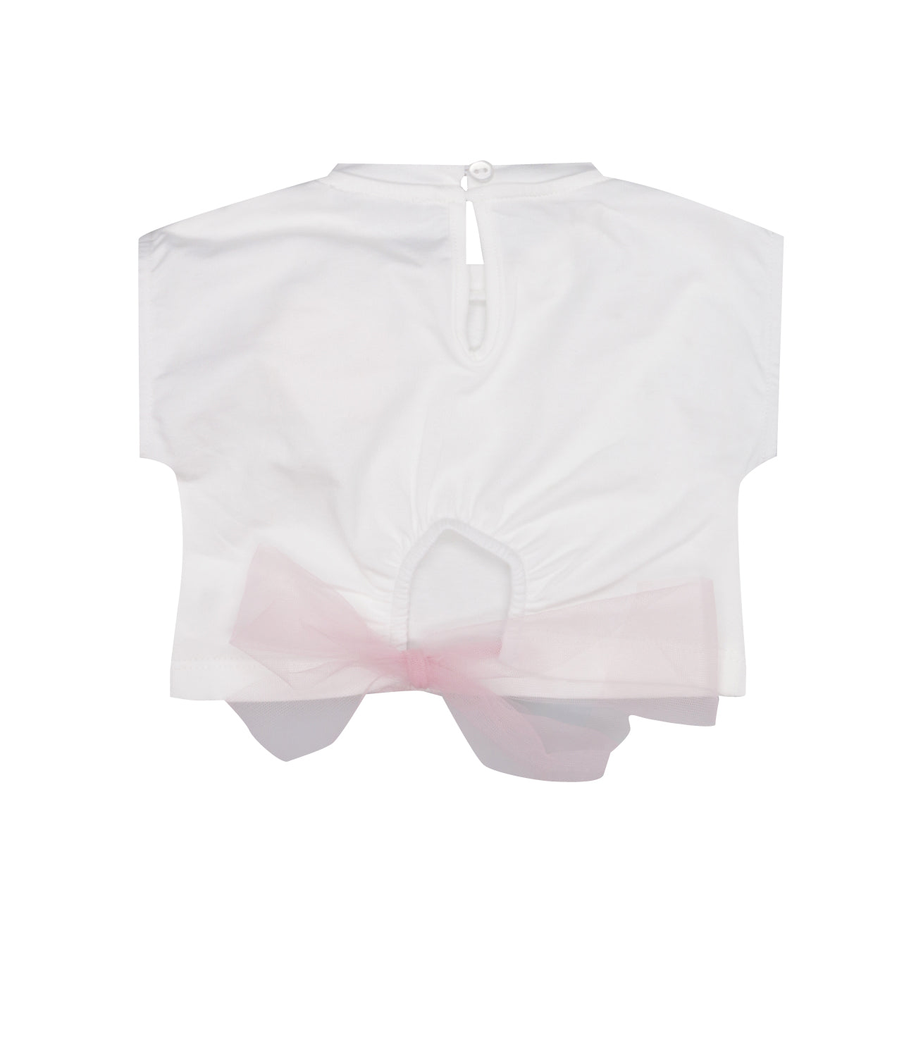 U+is By Miss Grant | White and Pink T-Shirt