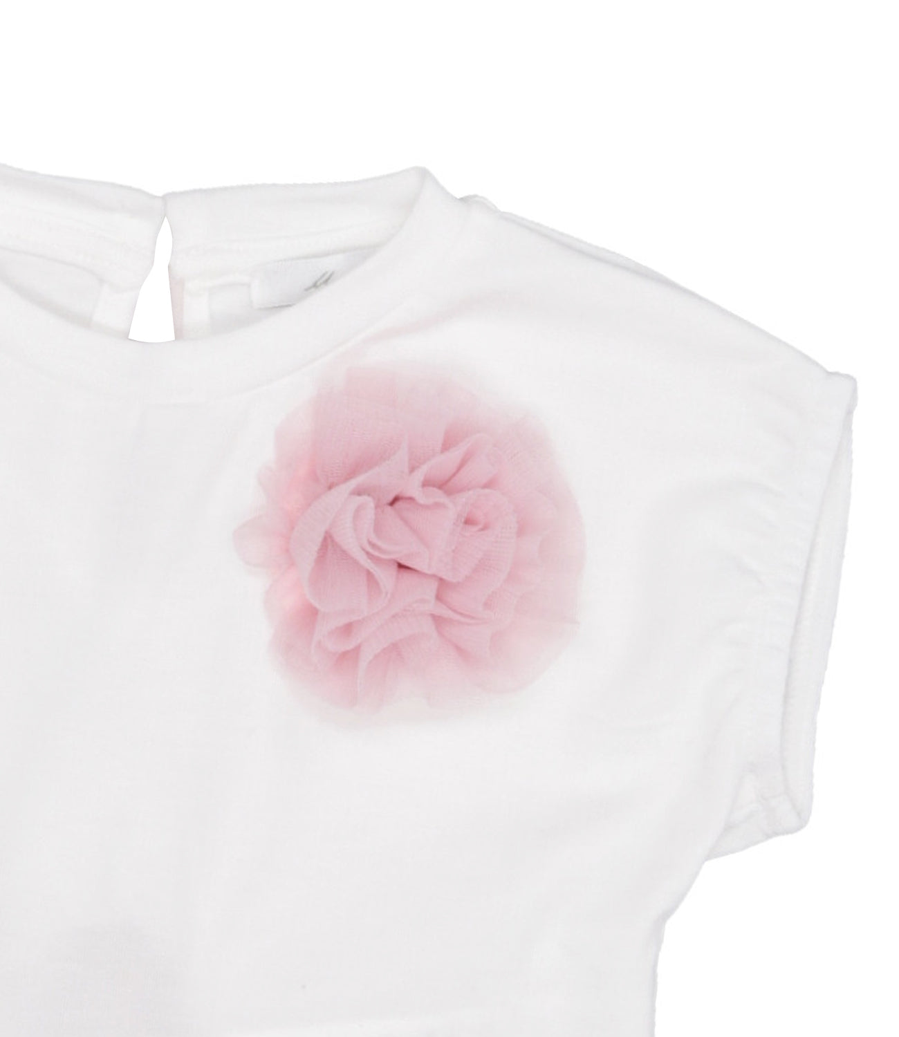 U+is By Miss Grant | White and Pink T-Shirt