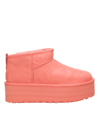 UGG | Classic Ultra Mini Platform Salmon Ankle Boot