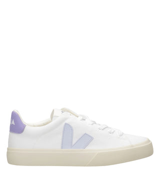 Veja | Campo Canvas White and Lavender Sneakers