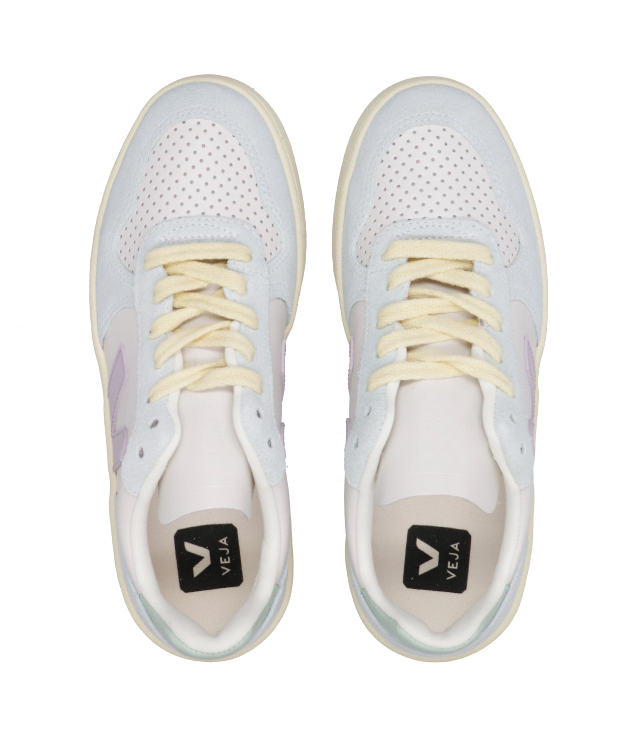 Veja | Sneakers V-10 Bianco e Celeste