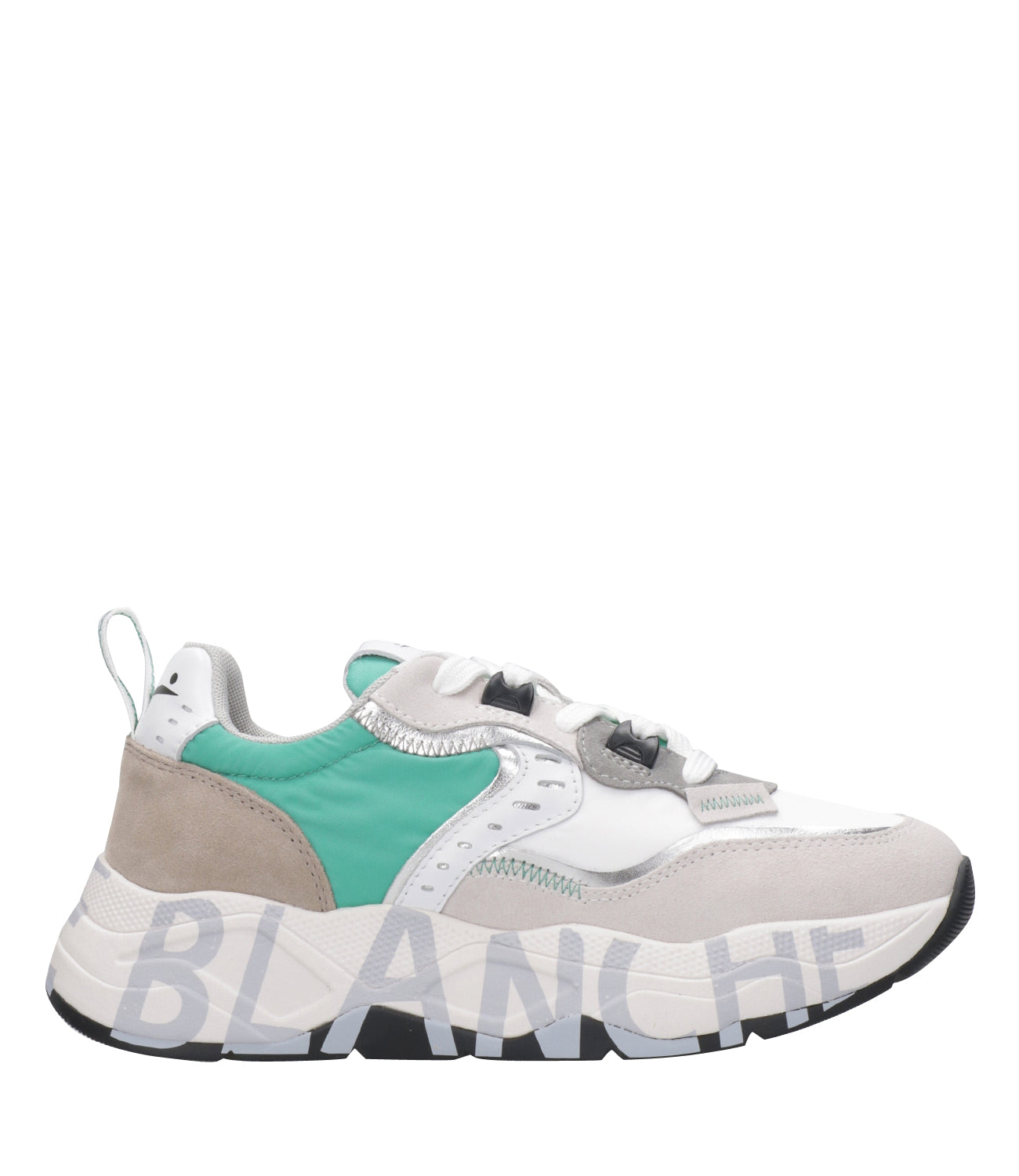 Voile Blanche | Sneakers Club105 Grey, White and Water Green