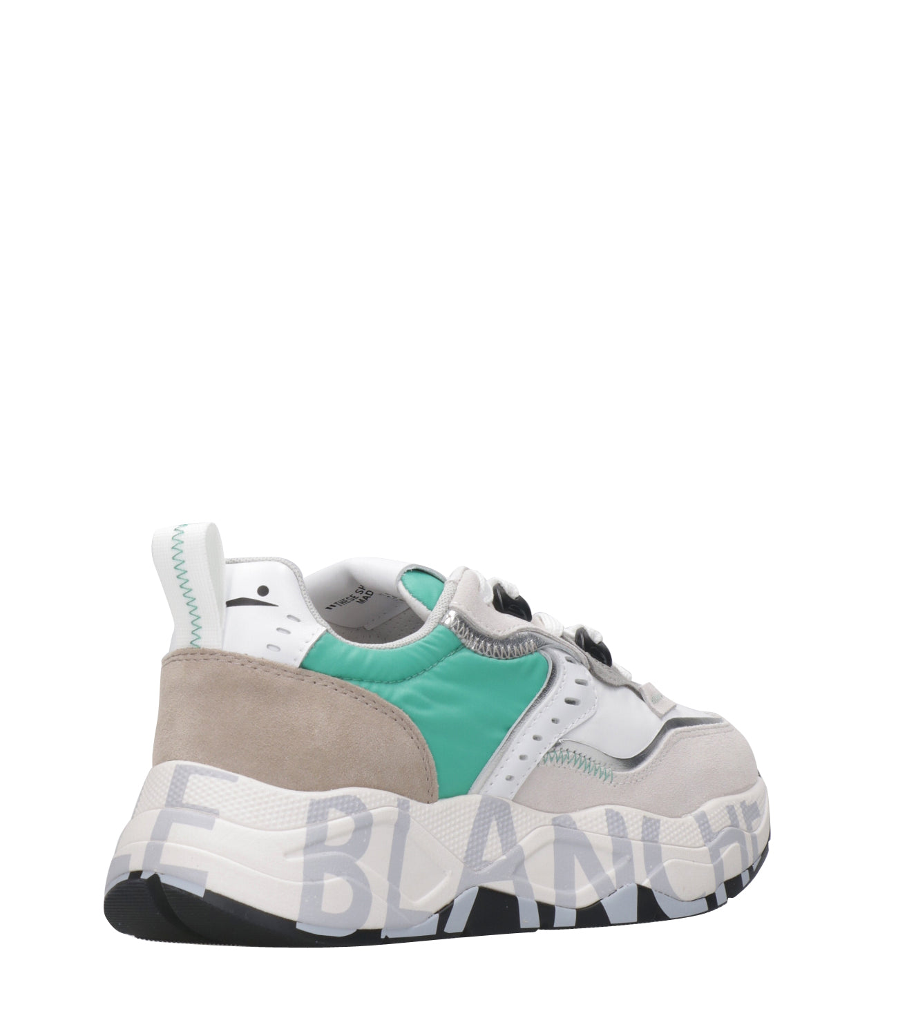 Voile Blanche | Sneakers Club105 Grey, White and Water Green