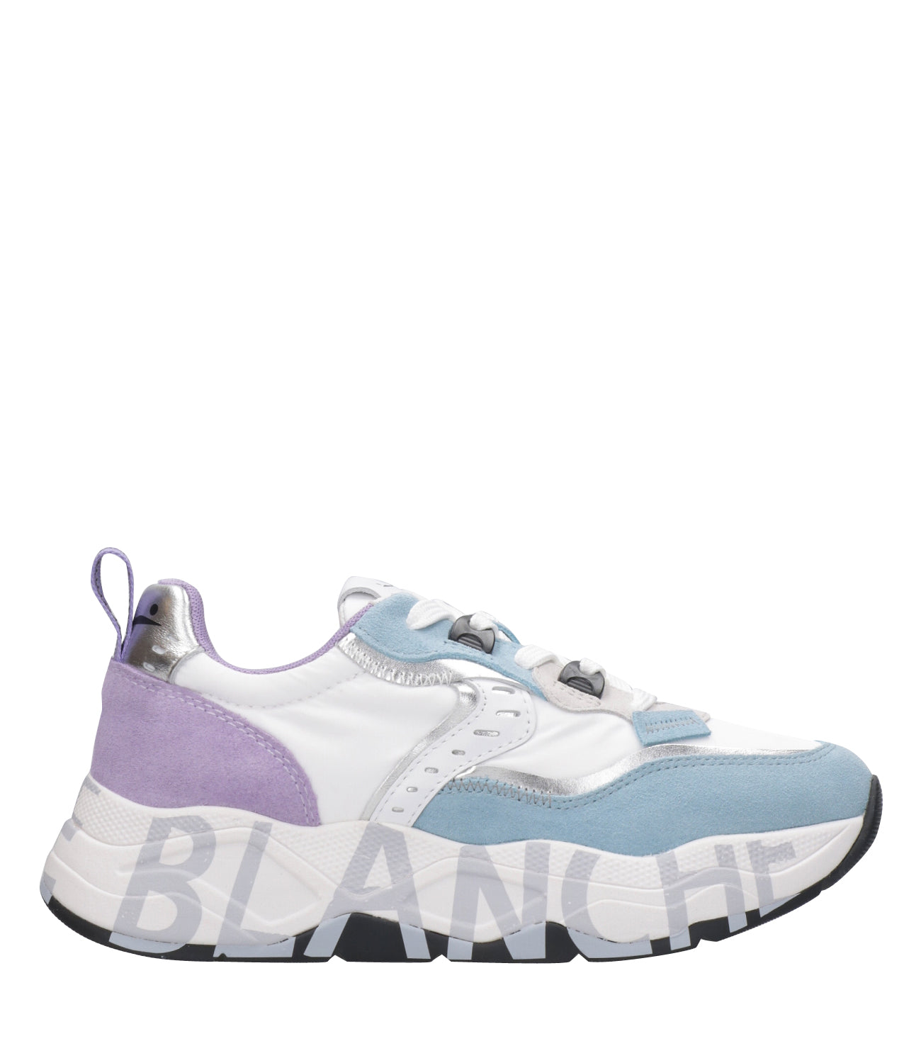 Voile Blanche | Sneakers Club105 Celeste, White and Lilac