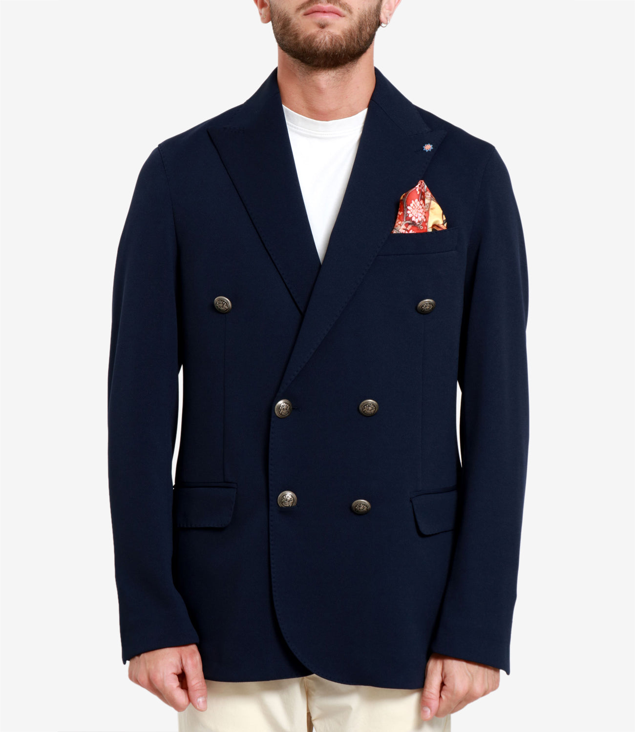 Bharnaba Philosophy | Giacca Margherita Blu