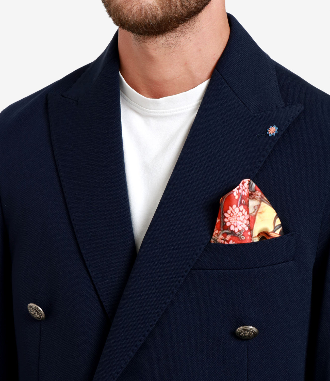 Bharnaba Philosophy | Giacca Margherita Blu
