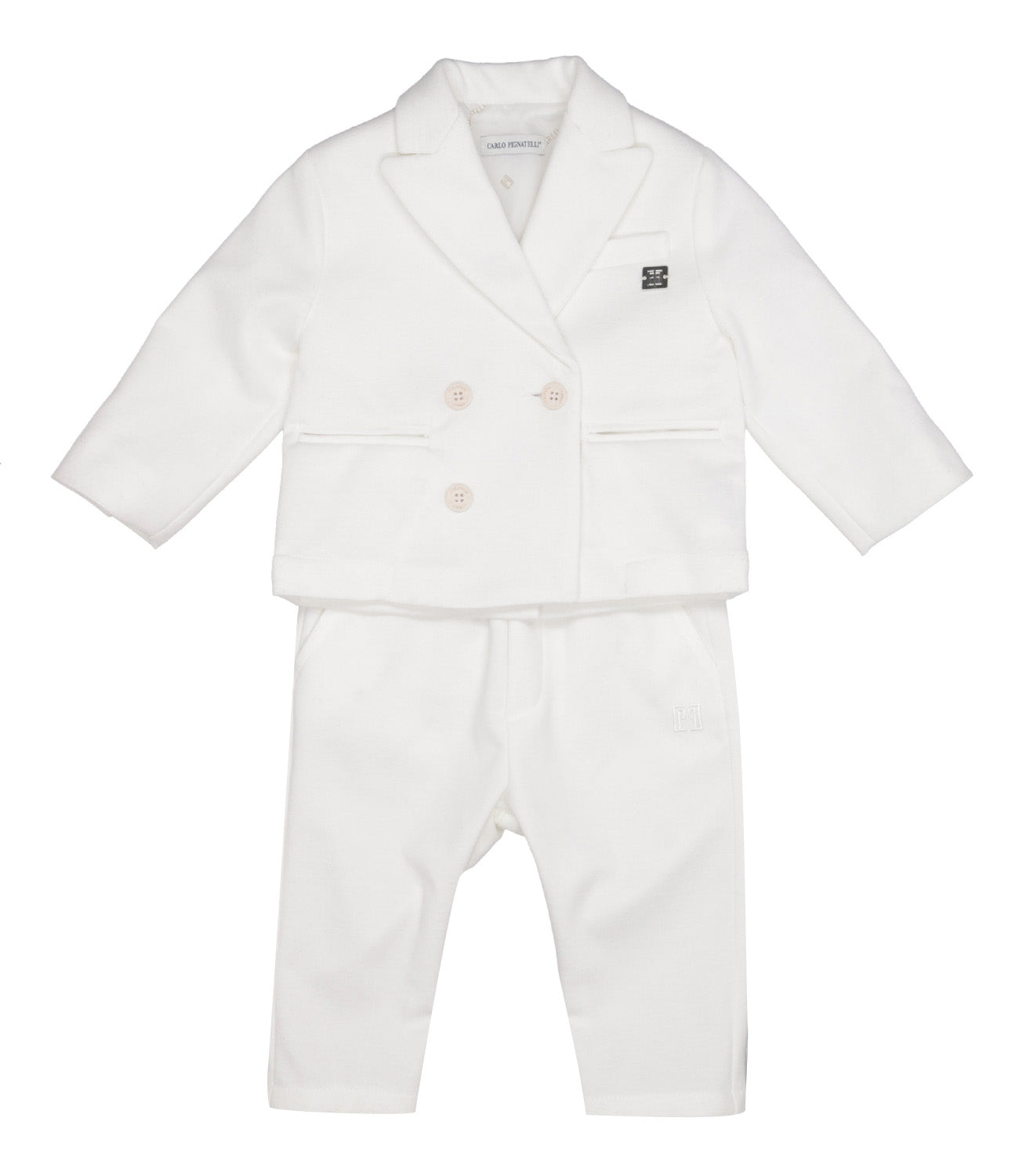 Carlo Pignatelli Junior | Set Giacca e Pantalone Panna
