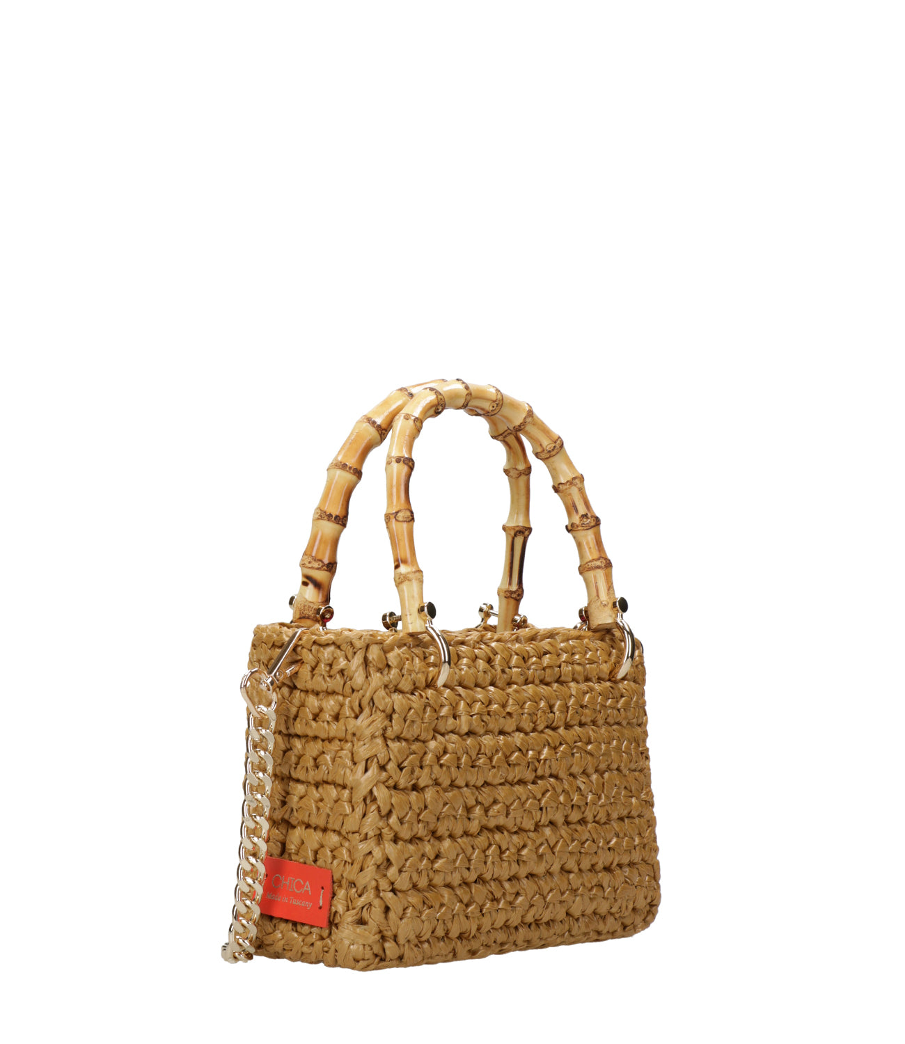 Chica | Borsa a Mano Meteora Beige