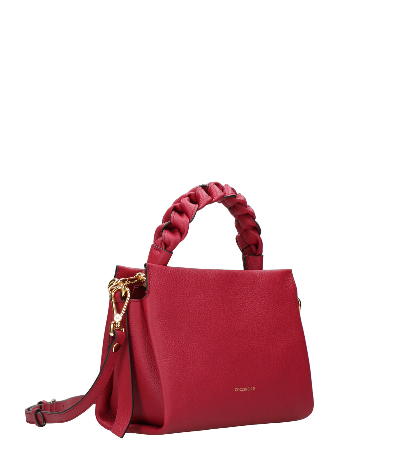 Coccinelle | Borsa Boheme Grana Double Small Lampone