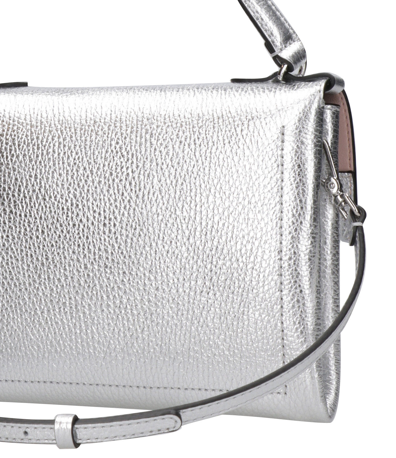 Coccinelle | Arlettis Mini Silver Shoulder Bag