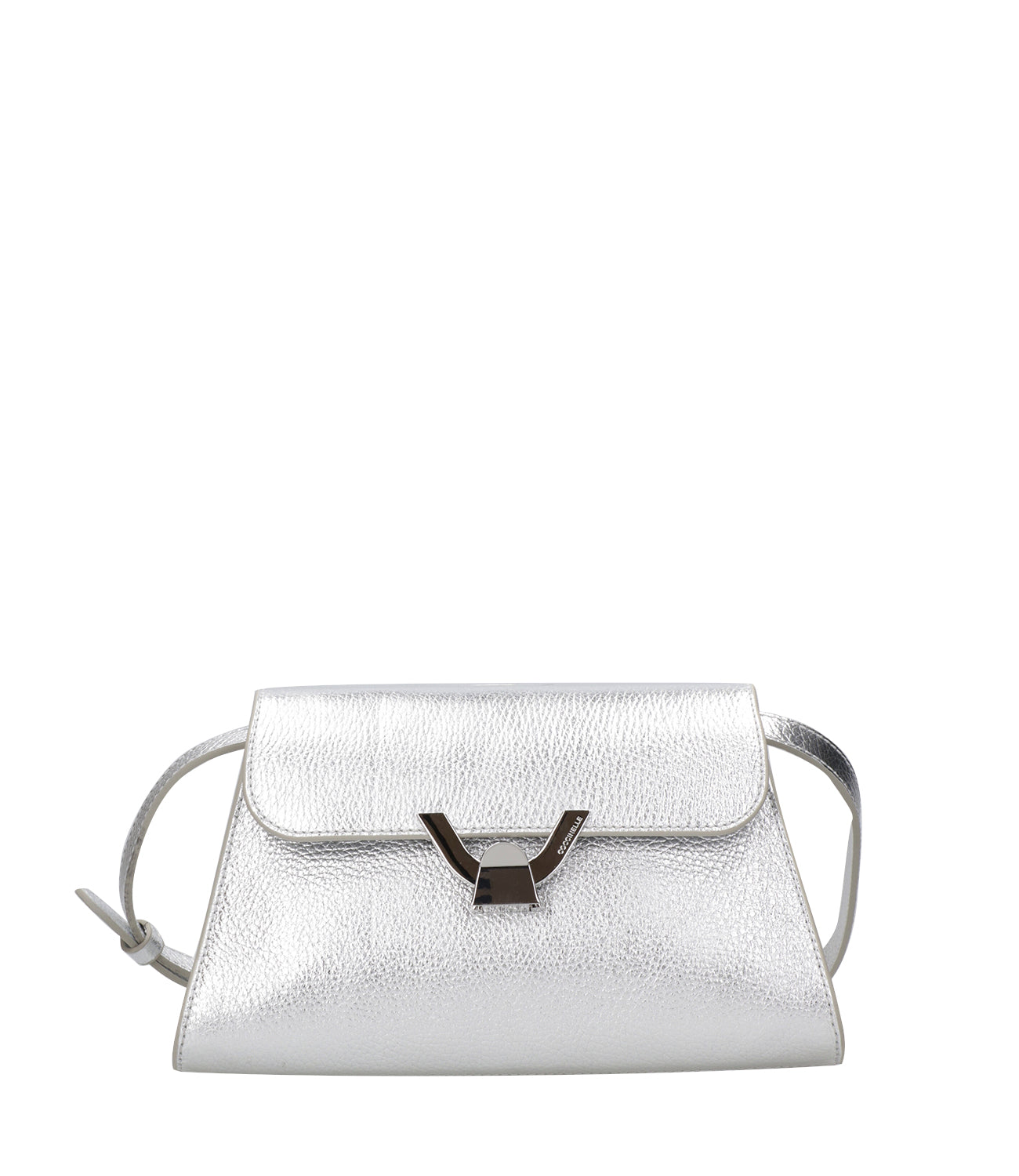 Coccinelle | Borsa Tracolla Dew Small Argento