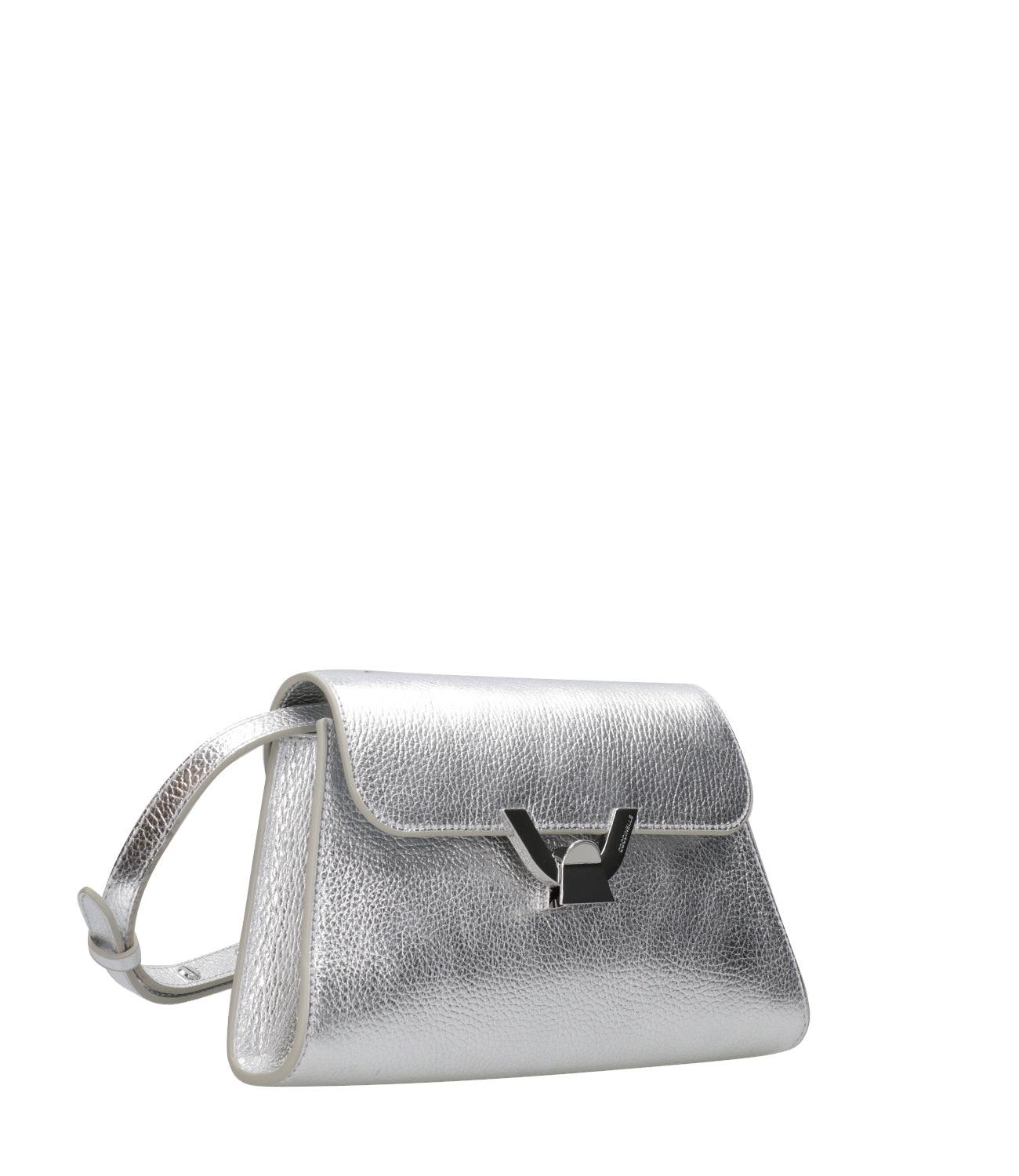 Coccinelle | Borsa Tracolla Dew Small Argento