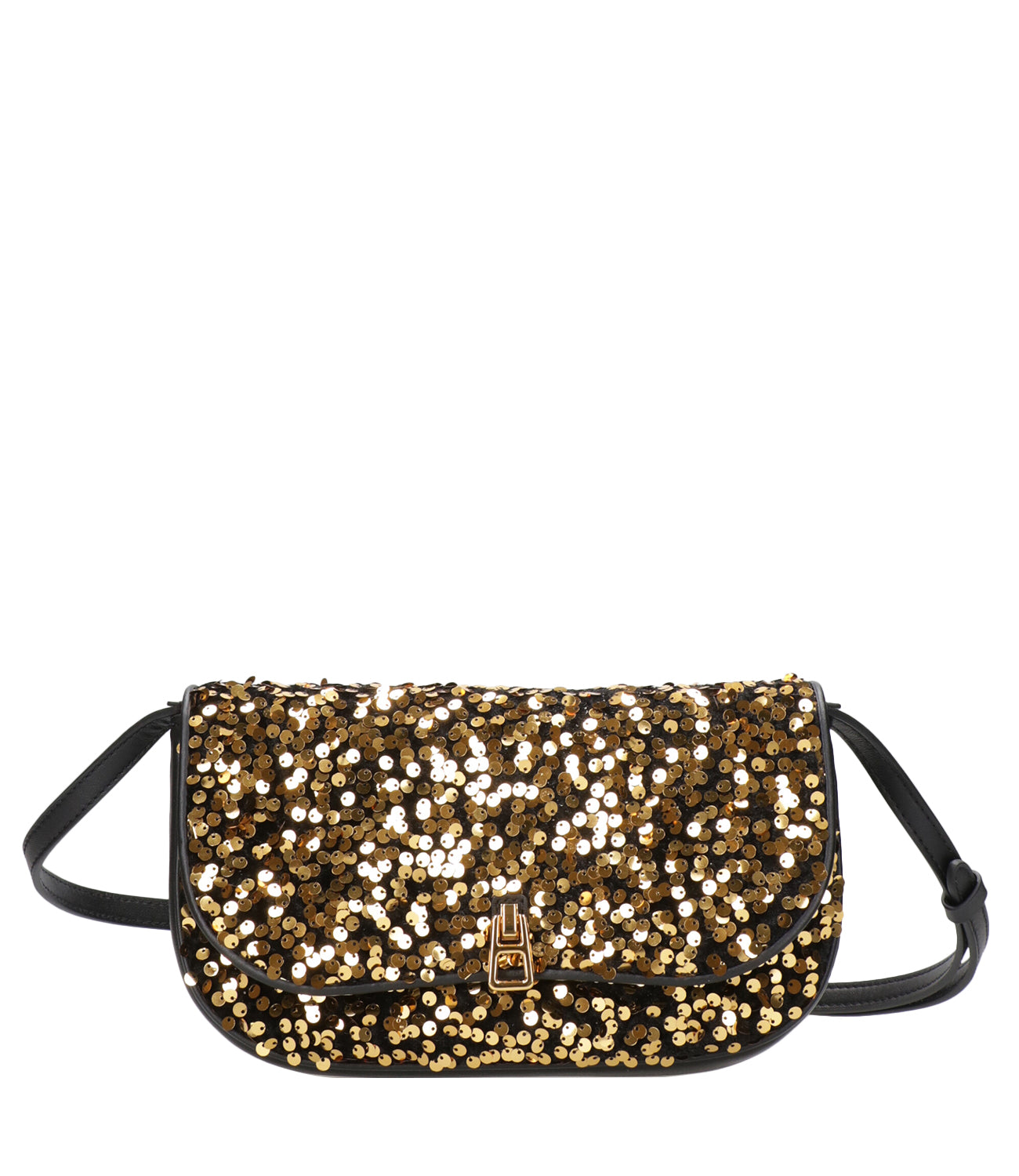 Coccinelle | Borsa Tracolla Magie Nero e Oro
