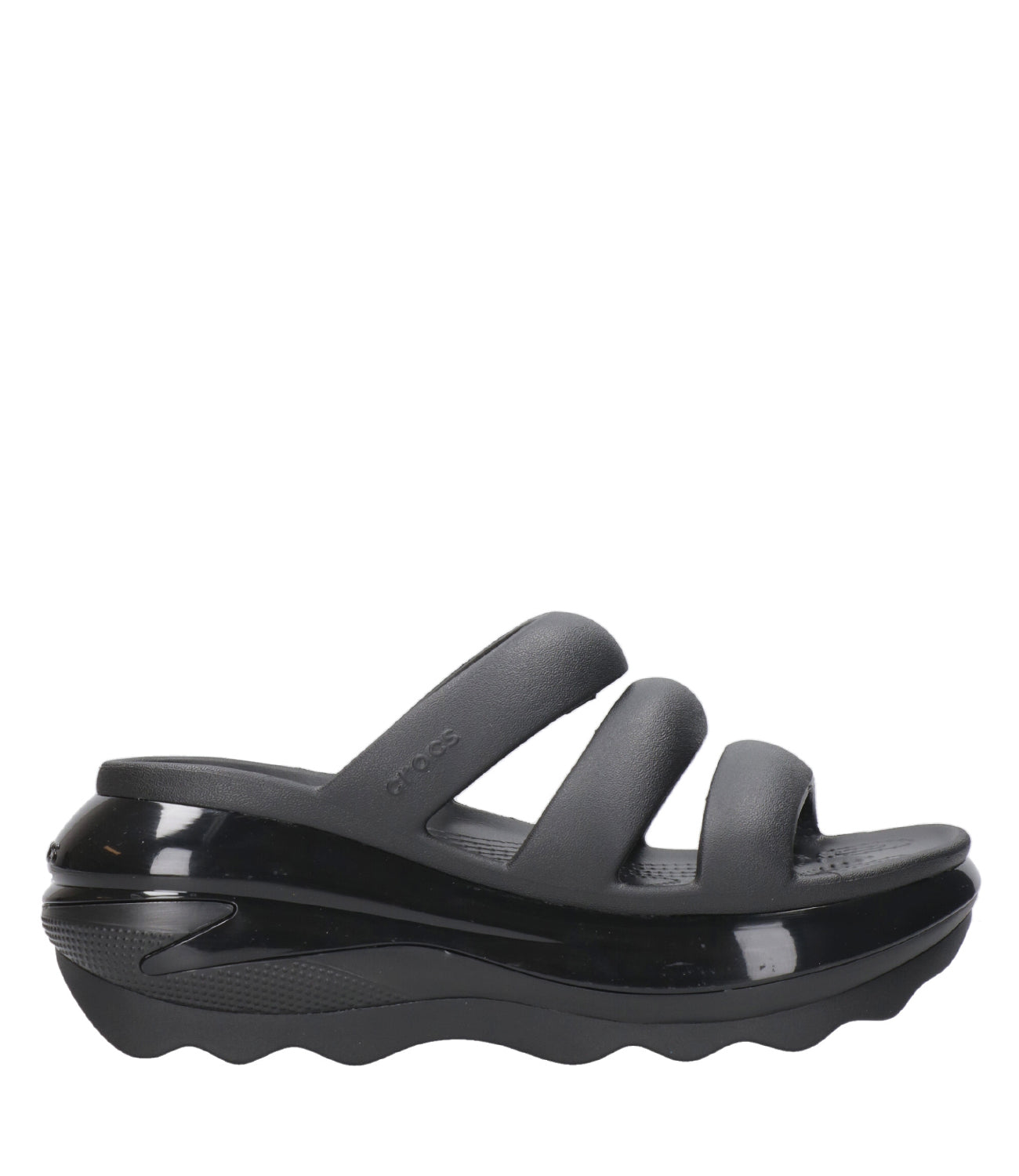 Crocs | Ciabatta Mega Crush Triple Strap Nero