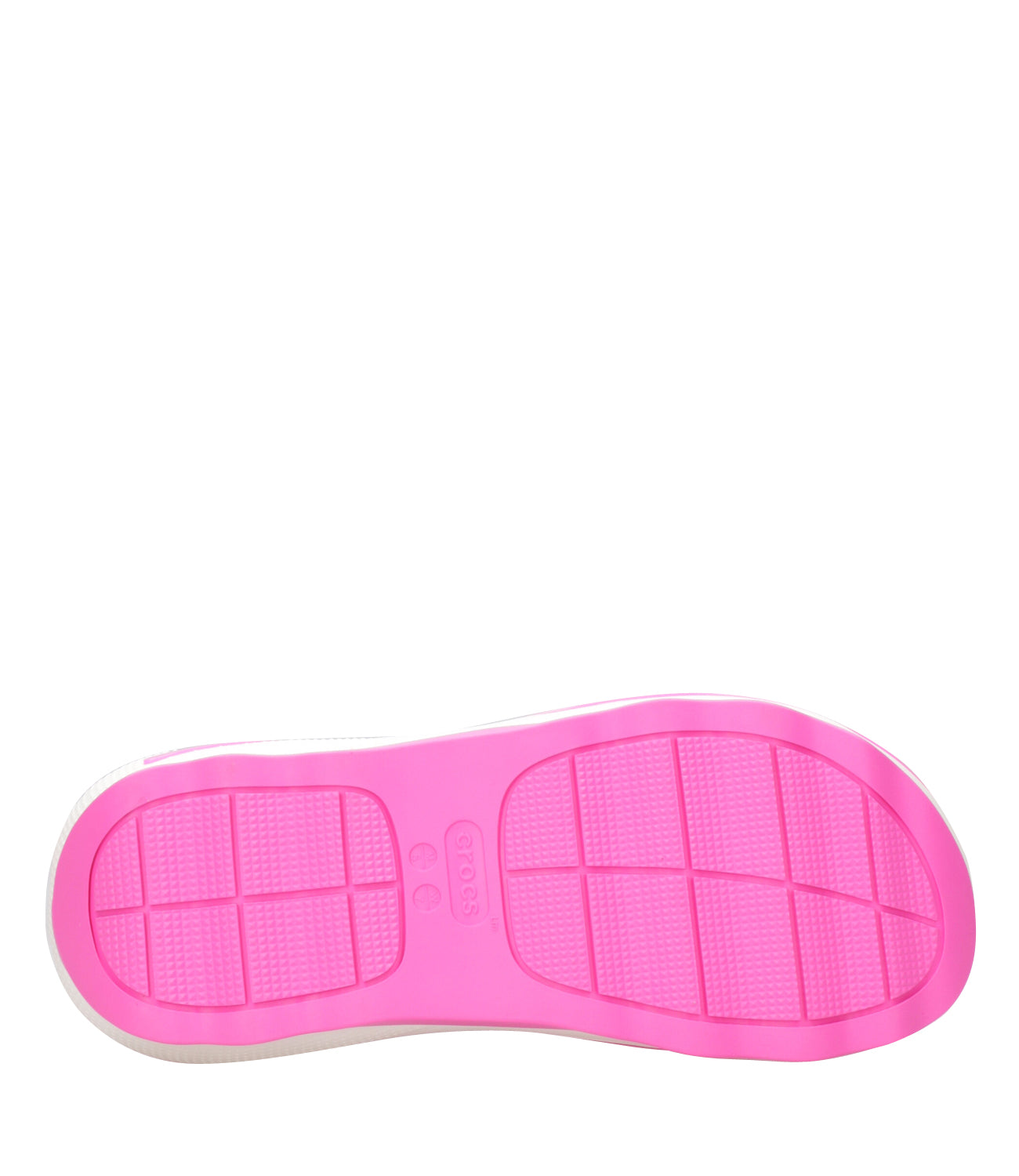 Crocs | Mega Crush Slipper Triple Strap Fuxia