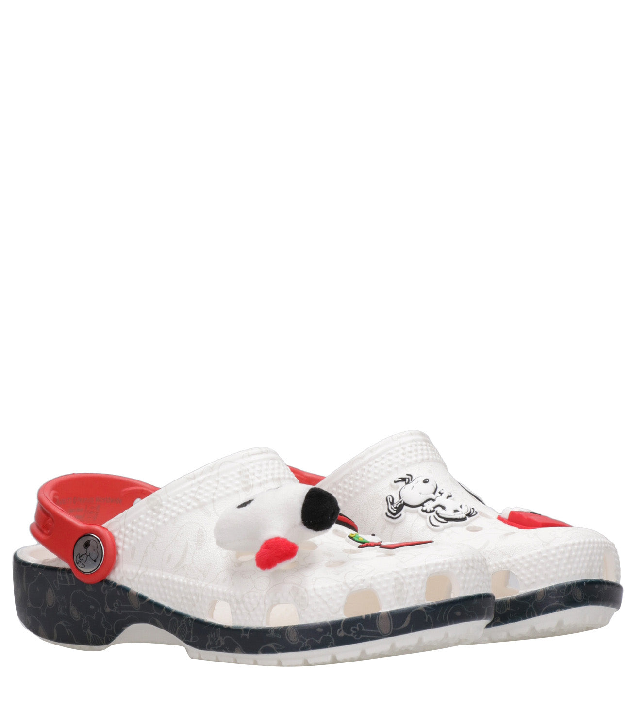 Crocs Kids | Sabot Peanuts Classic Clog K Bianco e Nero