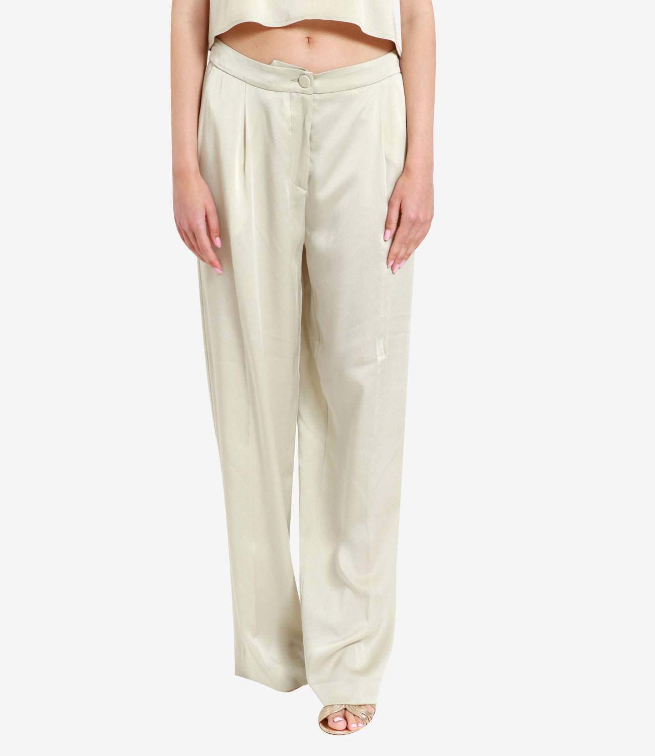 Cruna | Pantalone Cora Menta