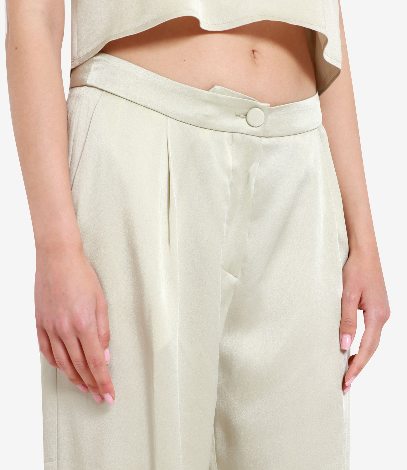 Cruna | Pantalone Cora Menta