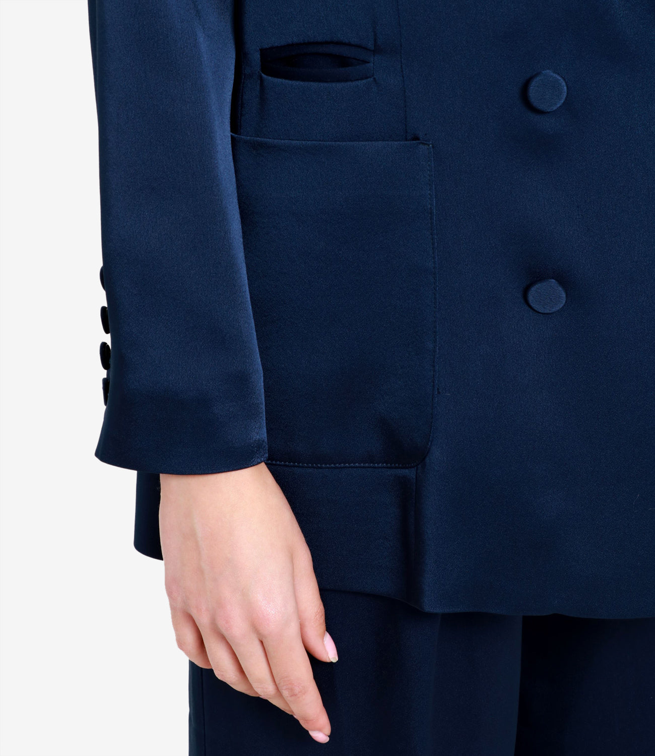 Cruna | Giacca Elian Blu notte