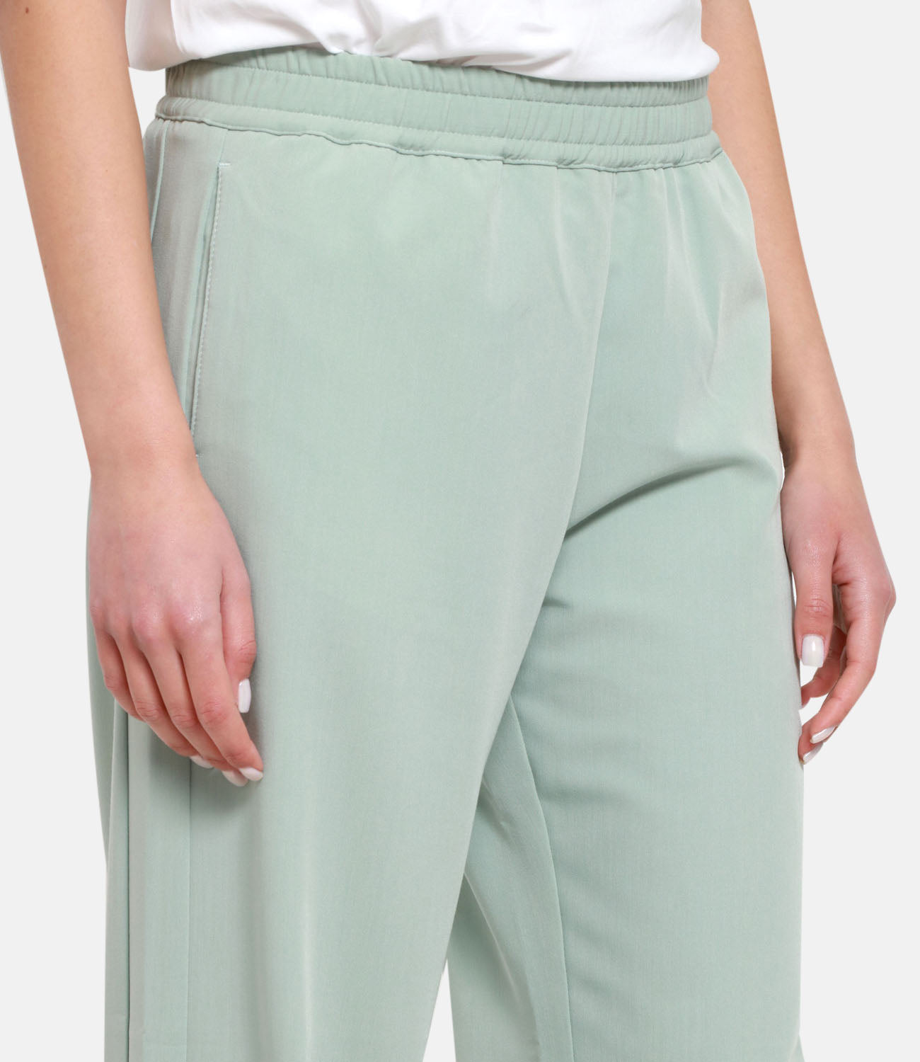 Cruna | Pantalone Ilaria Acqua