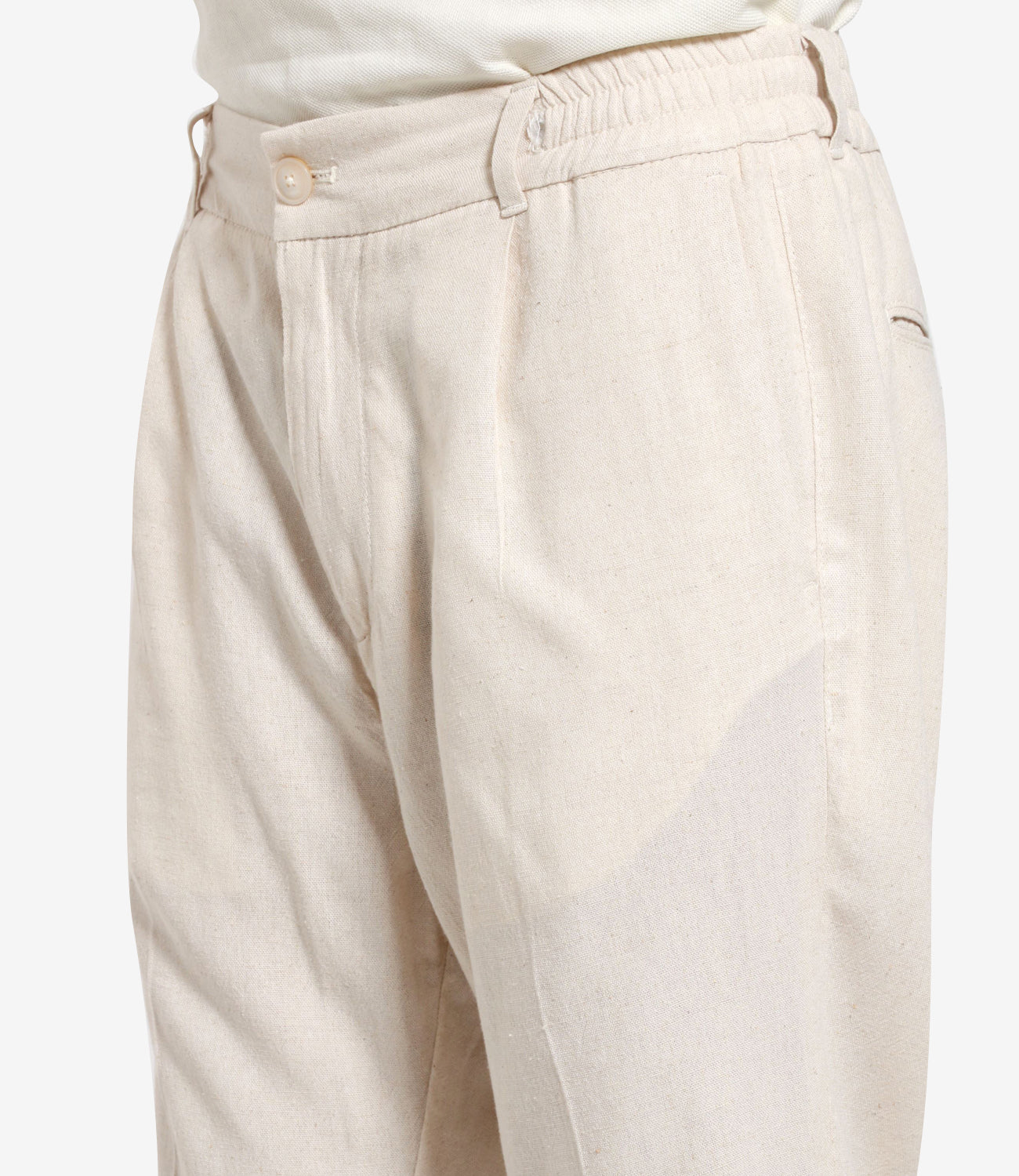 Cruna | Pantalone Mitte Ecru