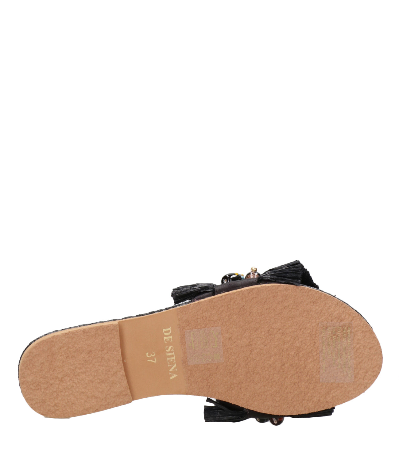 De Siena Shoes | Ciabatta Dafina Nero