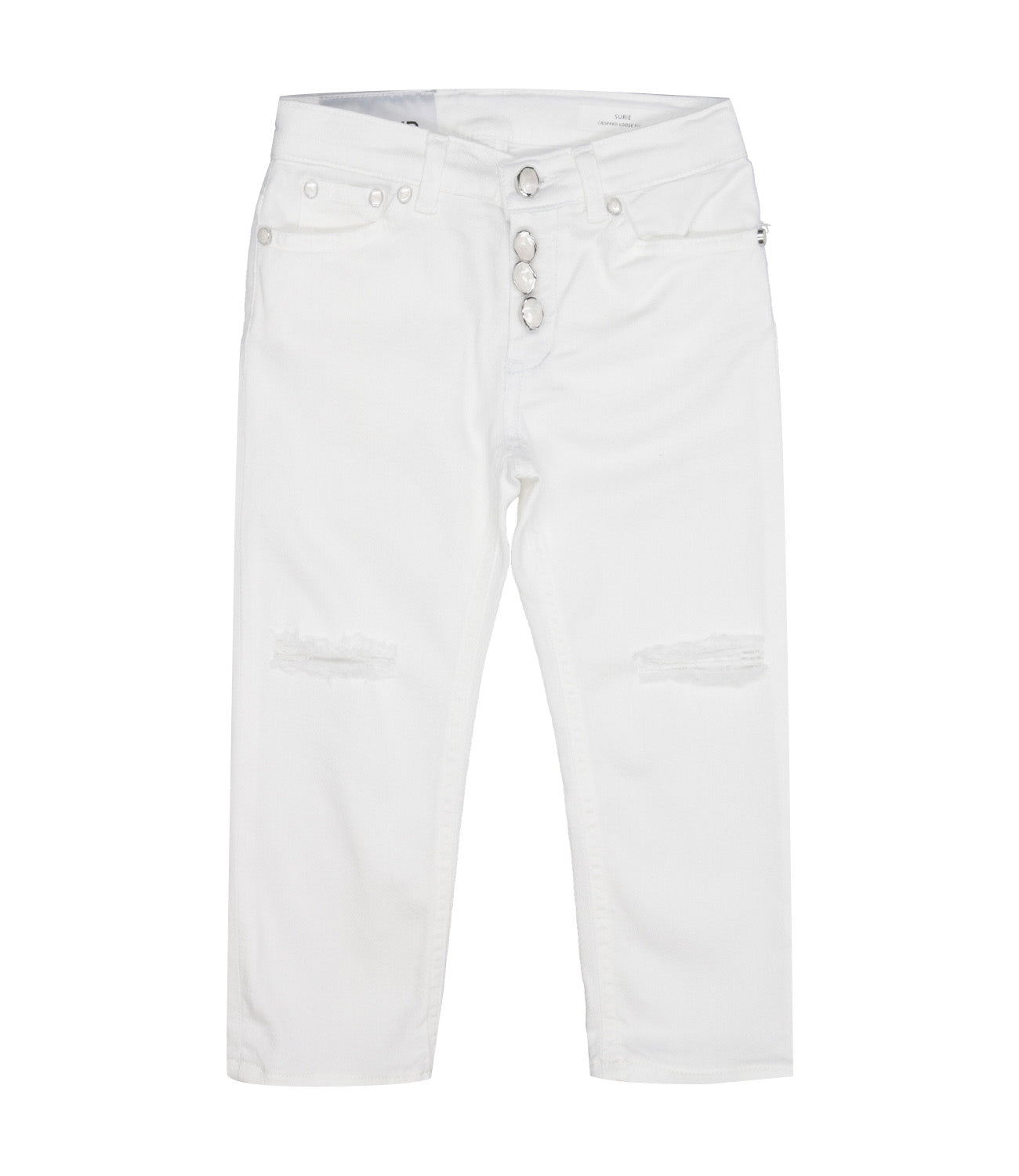 Dondup Kids | Jeans Surie Gioiello Bianco