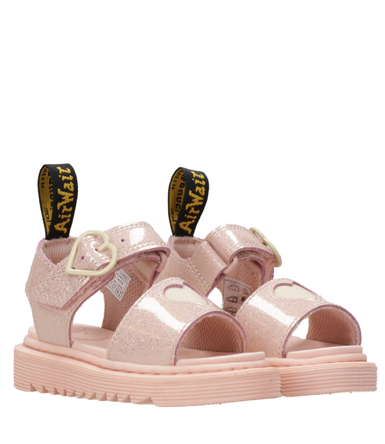 Dr Martens Kids | Sandalo Marlowe Hearts T Rosa chiaro