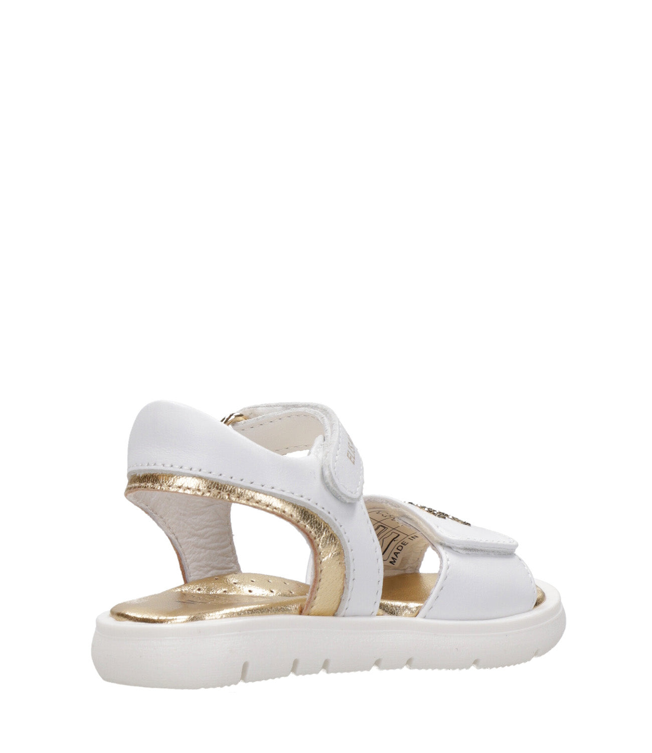 Elisabetta Franchi La Mia Bambina | Sandalo Bianco Oro