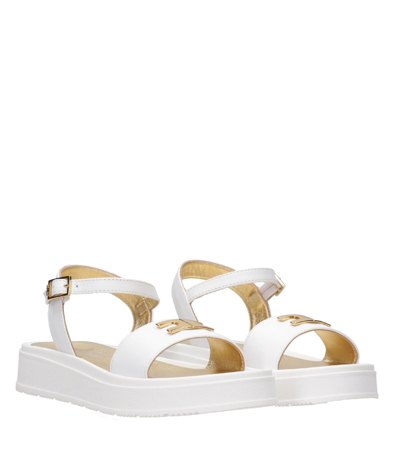 Elisabetta Franchi La Mia Bambina | Sandalo Bianco