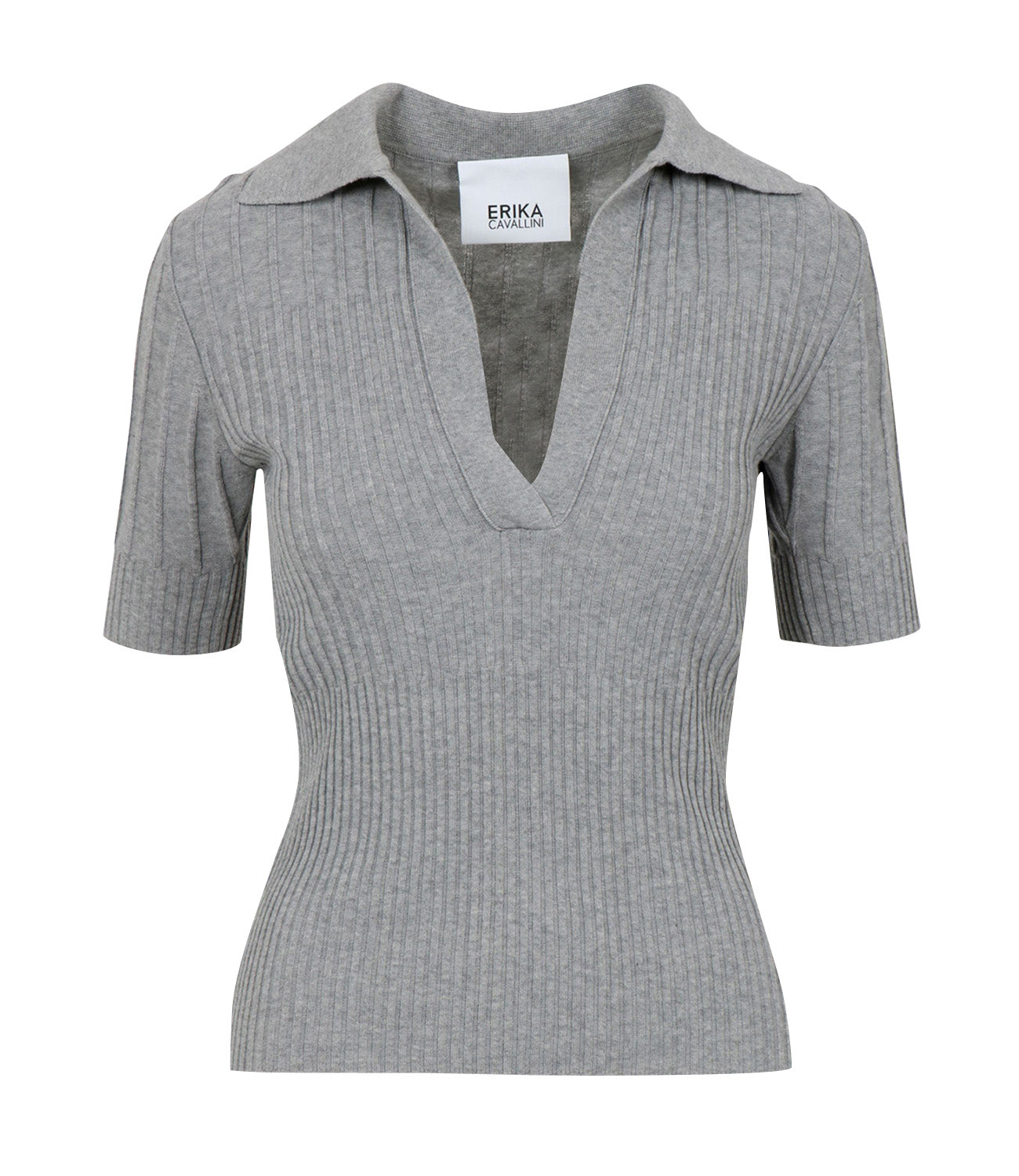 Erika Cavallini | Polo Eleonora Grigio perla